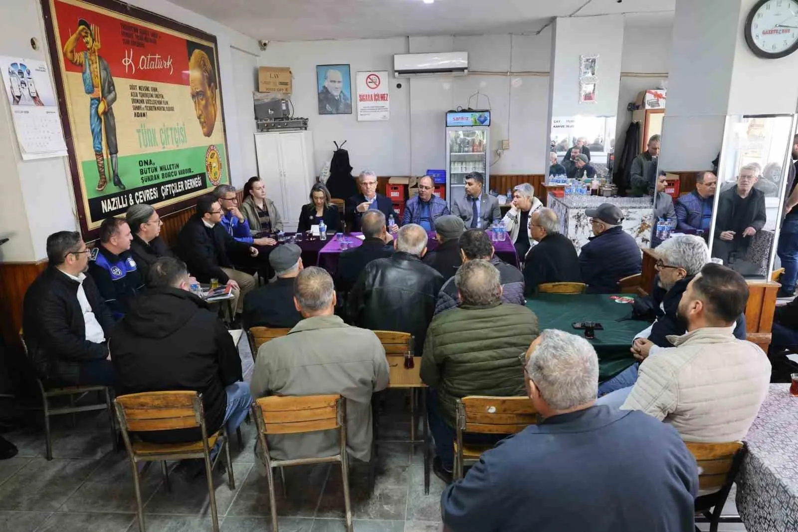Nazilli’de kapı kapı dolaşıyor: Başkan Tetik’in mesaisi 13 bini aştı