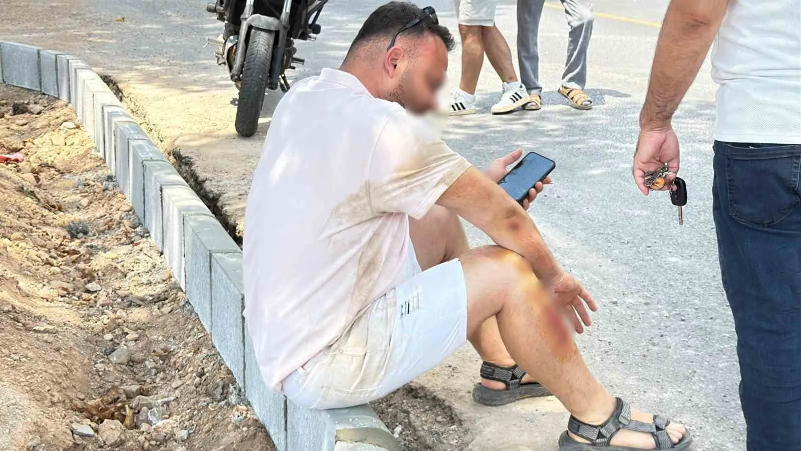 Muğla'da yürekleri ağza getiren kaza: Saniyelerle ölümden döndü