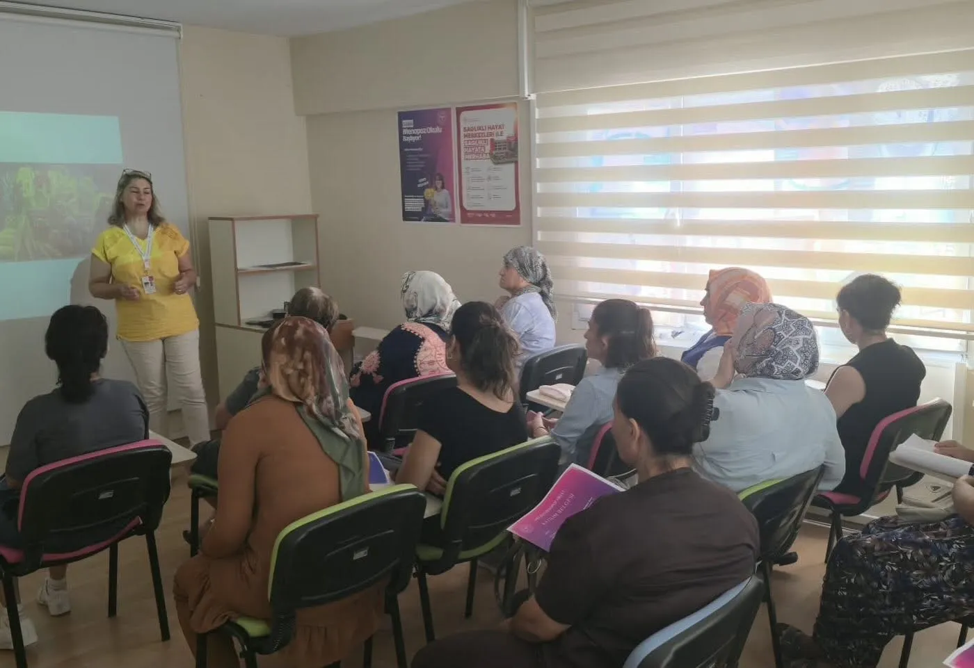 Menopozda yaşam kalitesini artırmanın yolları Söke'deki eğitimle masaya yatırıldı