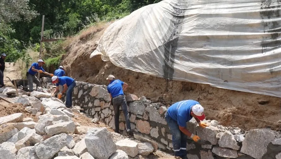 Bozdoğan’da hummalı çalışma: Karabağlar’ın çehresi değişti