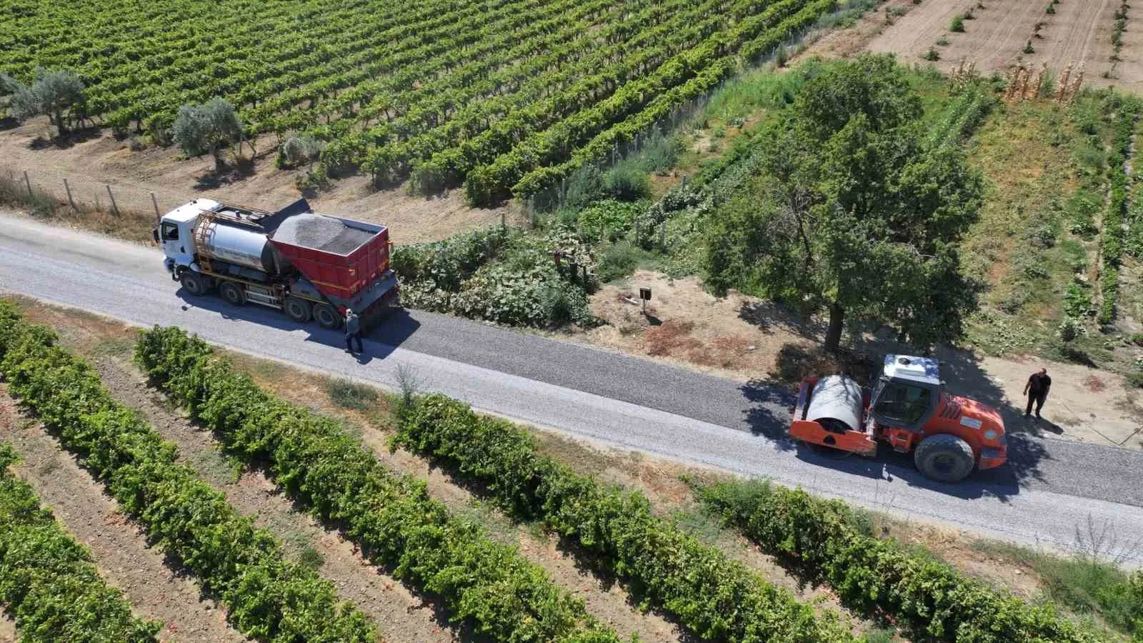 Manisa'da tarım trafiğine modern dokunuş: Üreticinin rotası yenileniyor