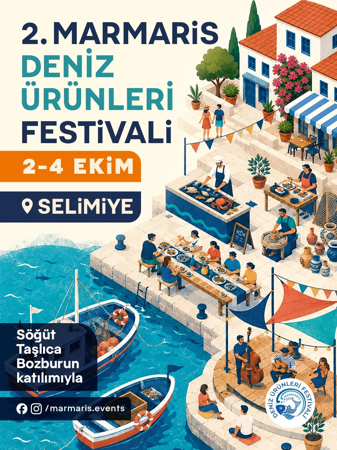 Marmaris’te Deniz Ürünleri Festivali’ne Tur Operatörlerinden Yoğun İlgi