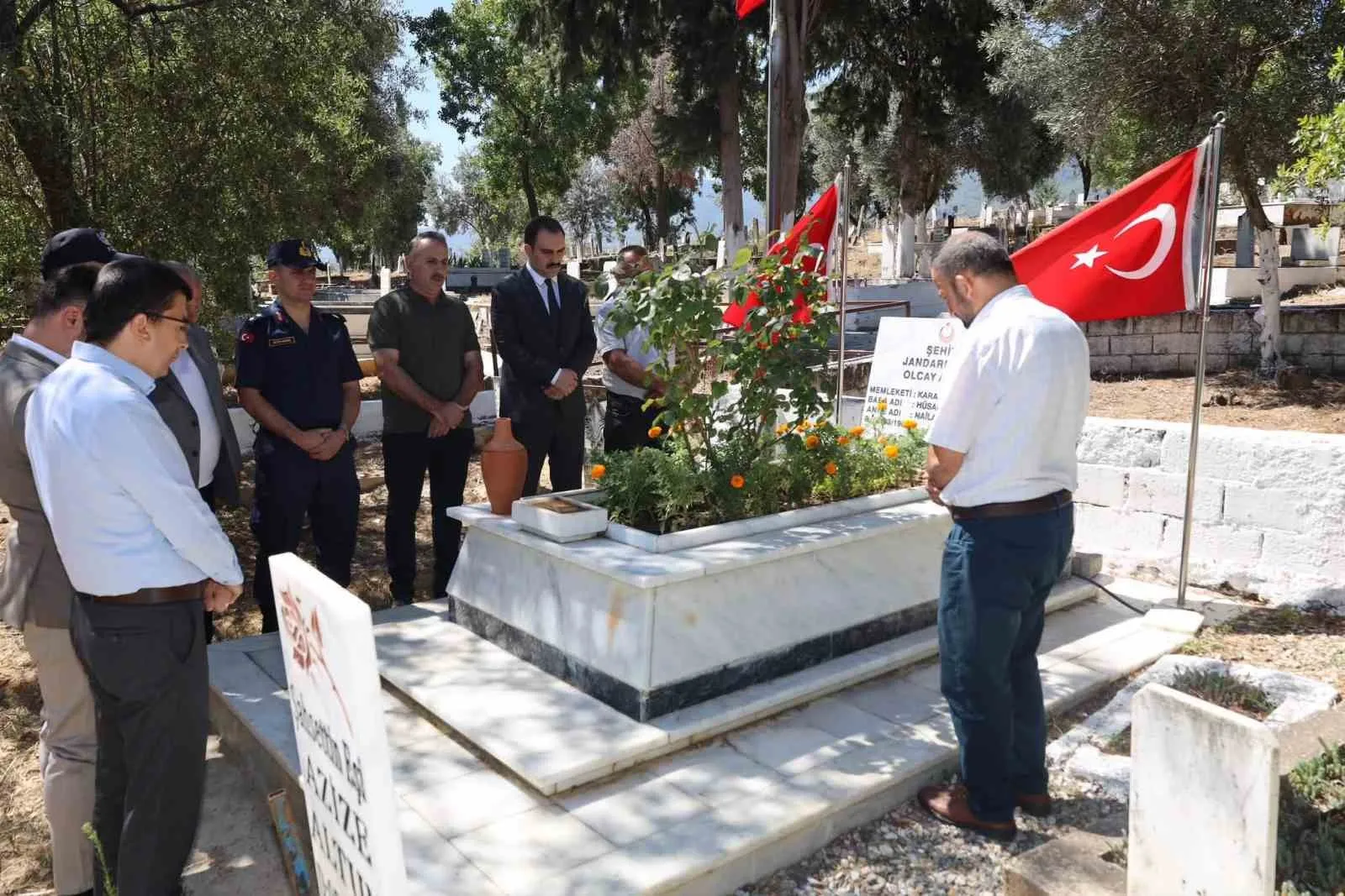 Vatan uğruna can veren kahraman unutulmadı: Olcay Altun dualarla anıldı