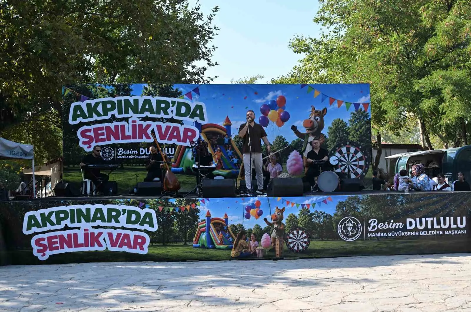 Manisa’nın tarihi mesire alanı çocukların kahkahalarıyla yeniden hayat buldu