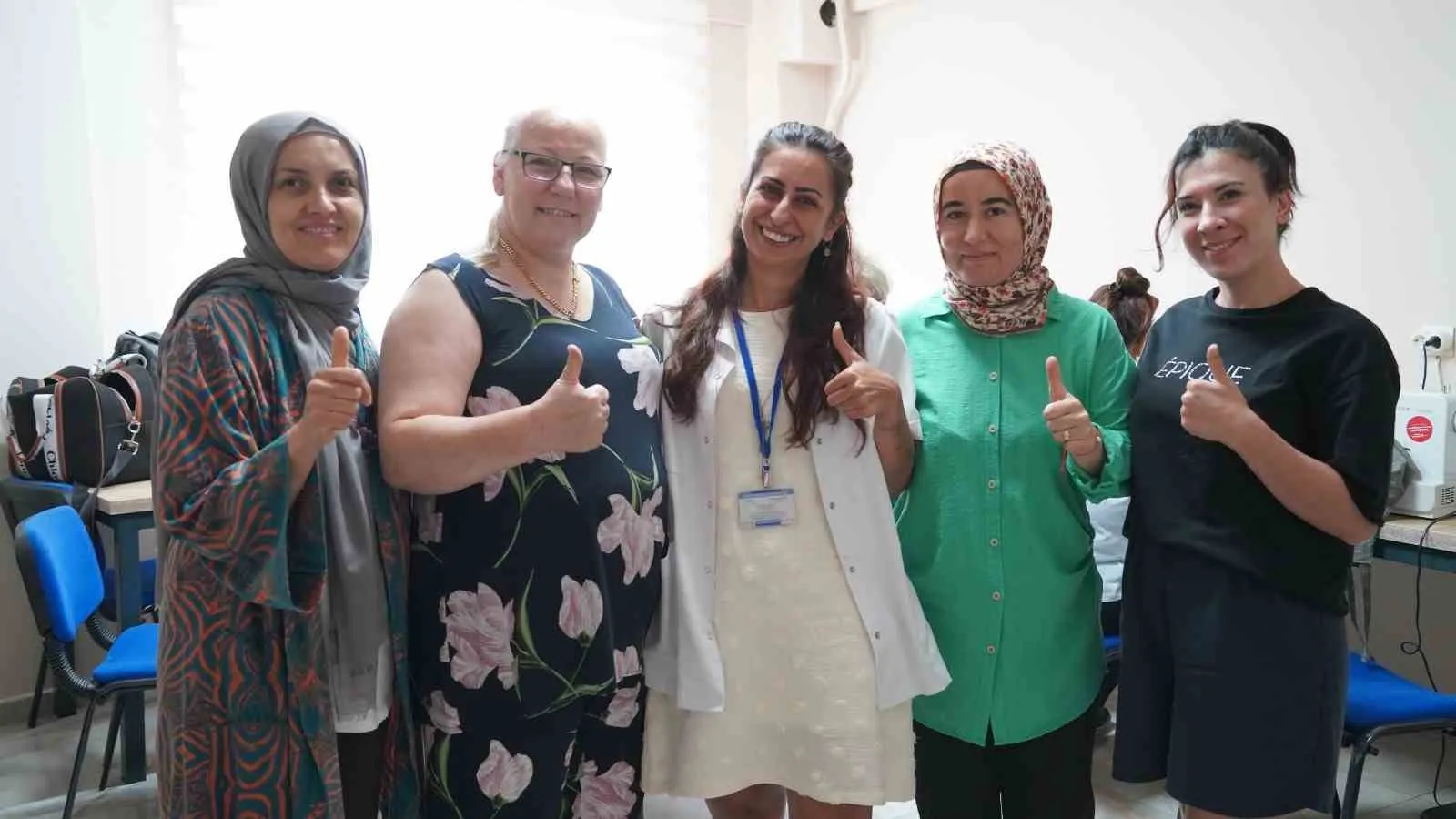 Yunusemreli kadınlar iğne iplikle kendi başarı hikayelerini yazıyor