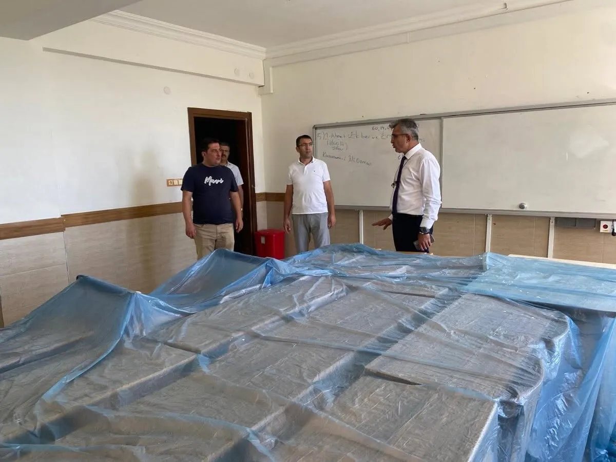 Söke'de eğitimde yeni dönem mesaisi: Fen Lisesi'nde hummalı hazırlık