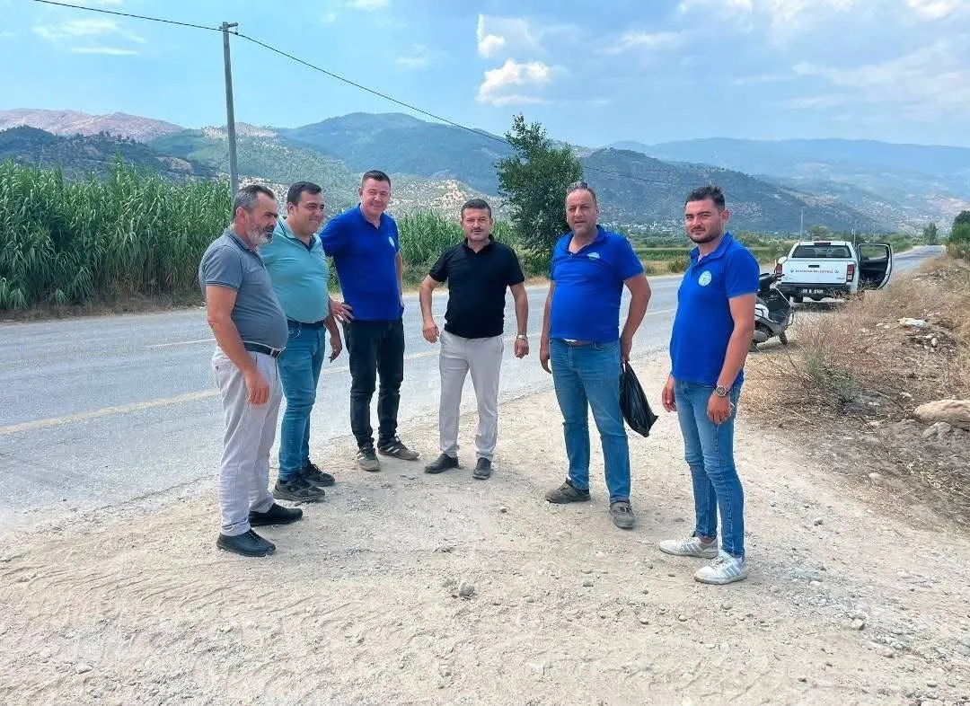 Bozdoğan’da hizmet mesaisi: Başkan Vekili Özcan sahaya indi