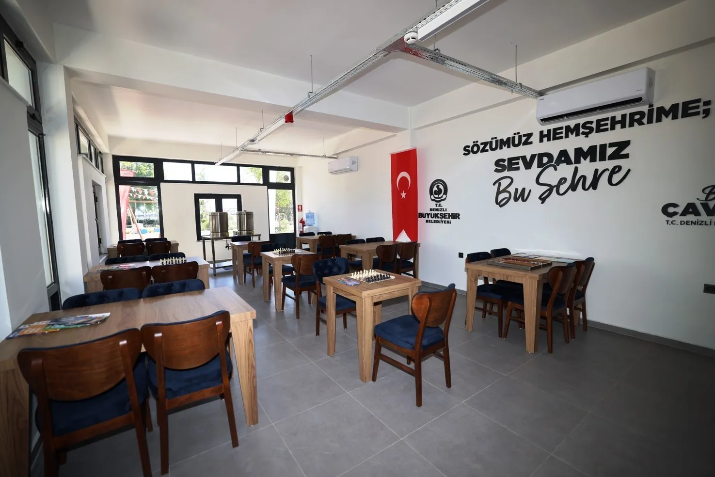 Denizli’de dayanışma çatısı altında huzur veren buluşma noktası