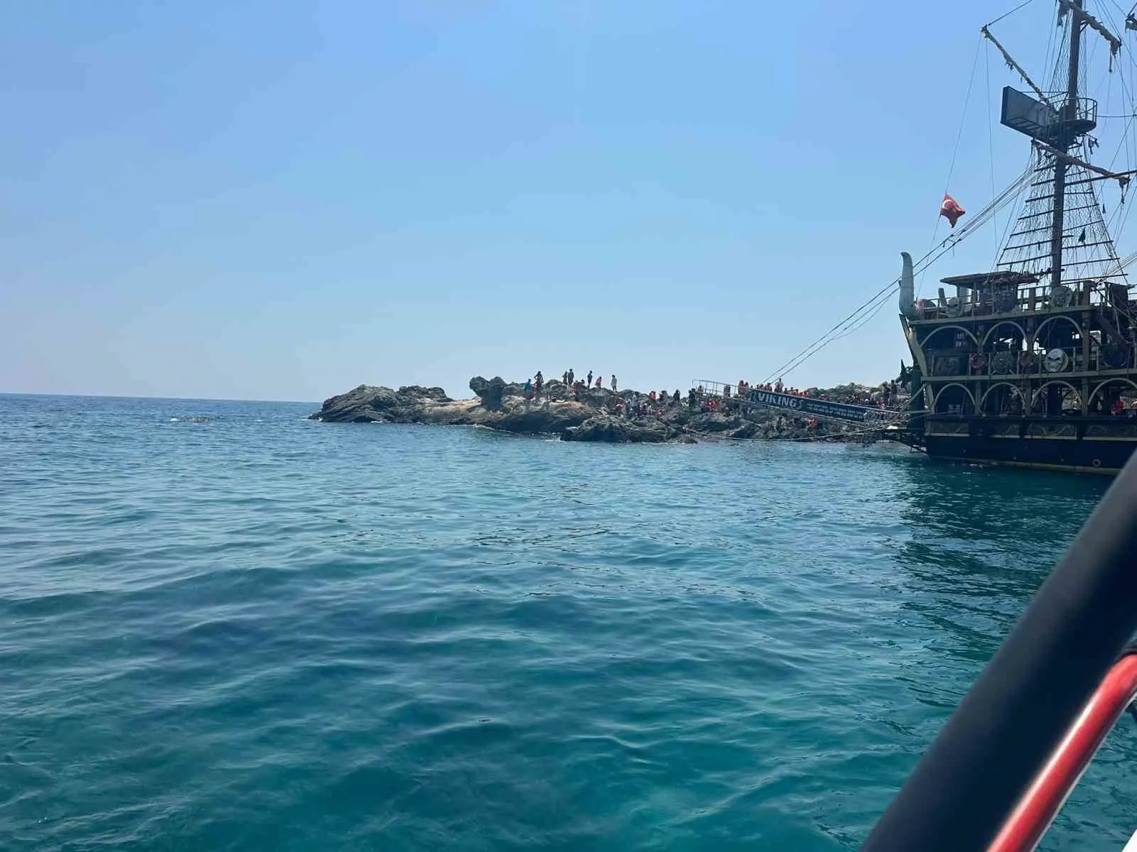 Ölüdeniz açıklarında korku dolu anlar: 100 yolcu ölümden döndü
