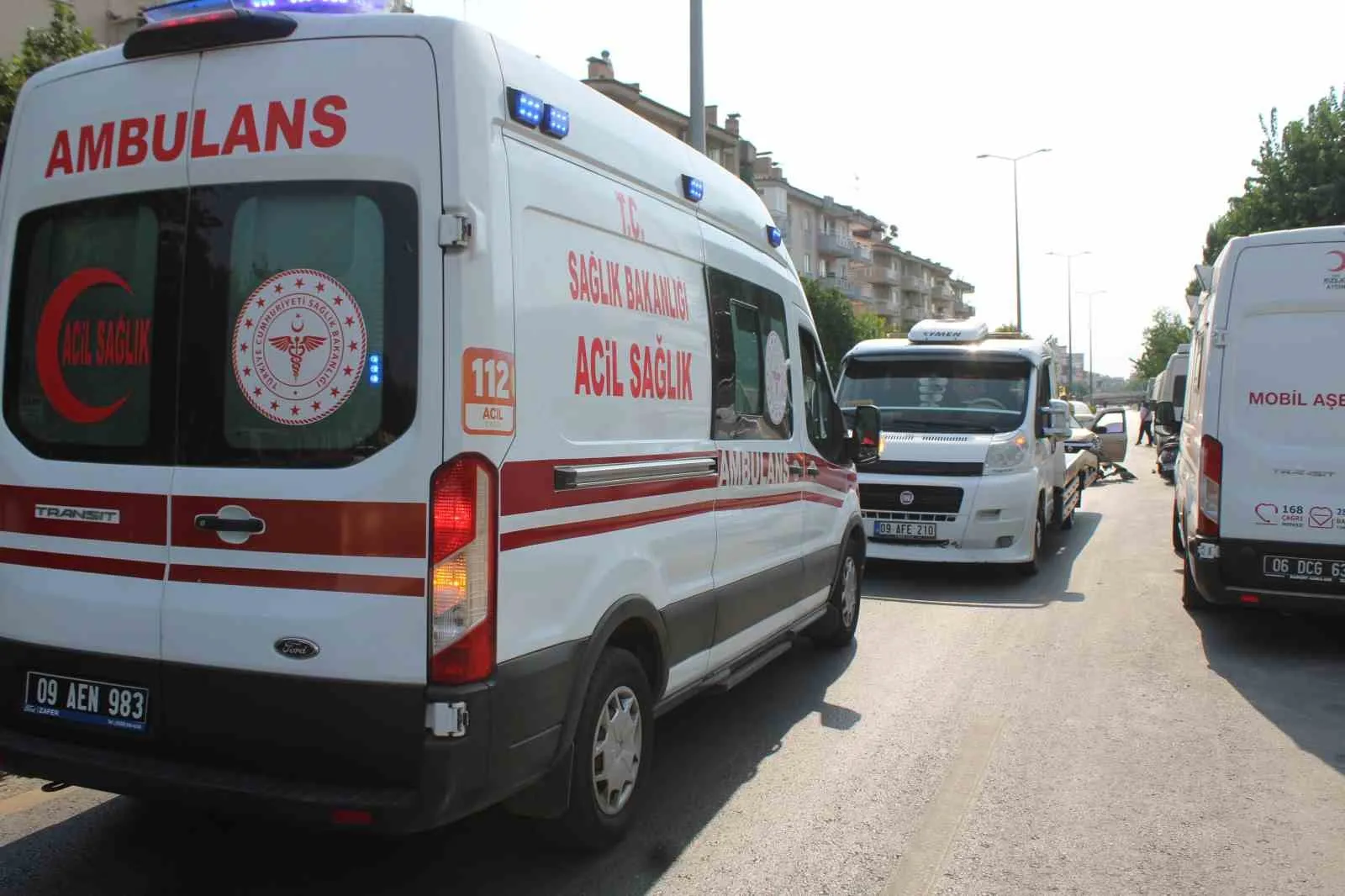Aydın'da trafik kabusu: Bir anlık dikkatsizlik zincirleme kazaya yol açtı