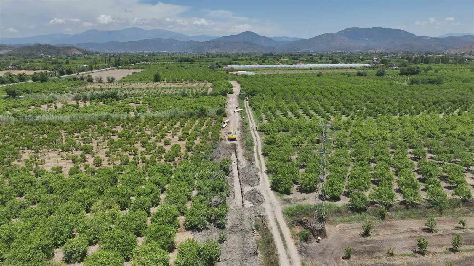 Muğla tarımında devrim: 121 bin dekar arazi suya kavuşuyor