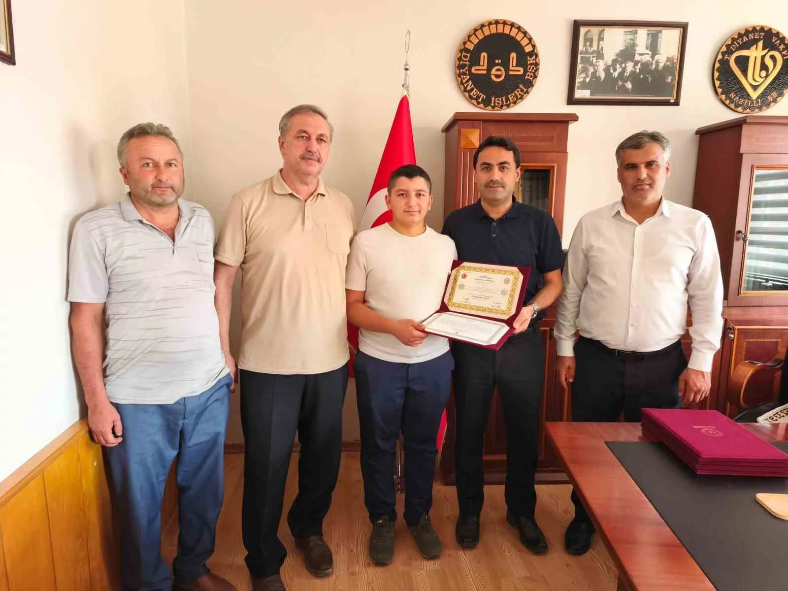 Nazilli’de Hafızlık Sevinci: Belgeler Sahiplerini Buldu