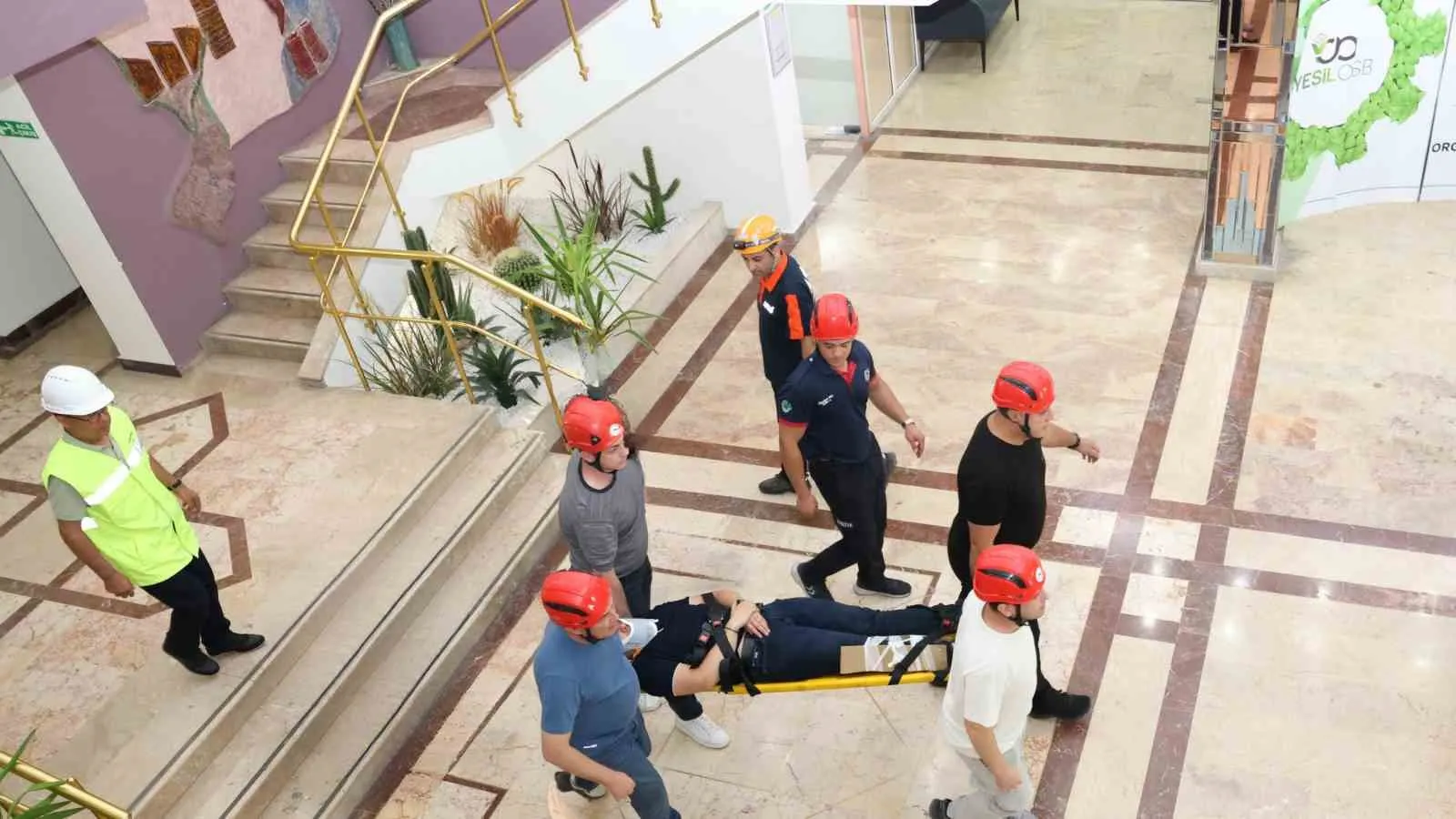 Denizli OSB'de afet bilinci: Saniyelerle yarışan başarılı tahliye