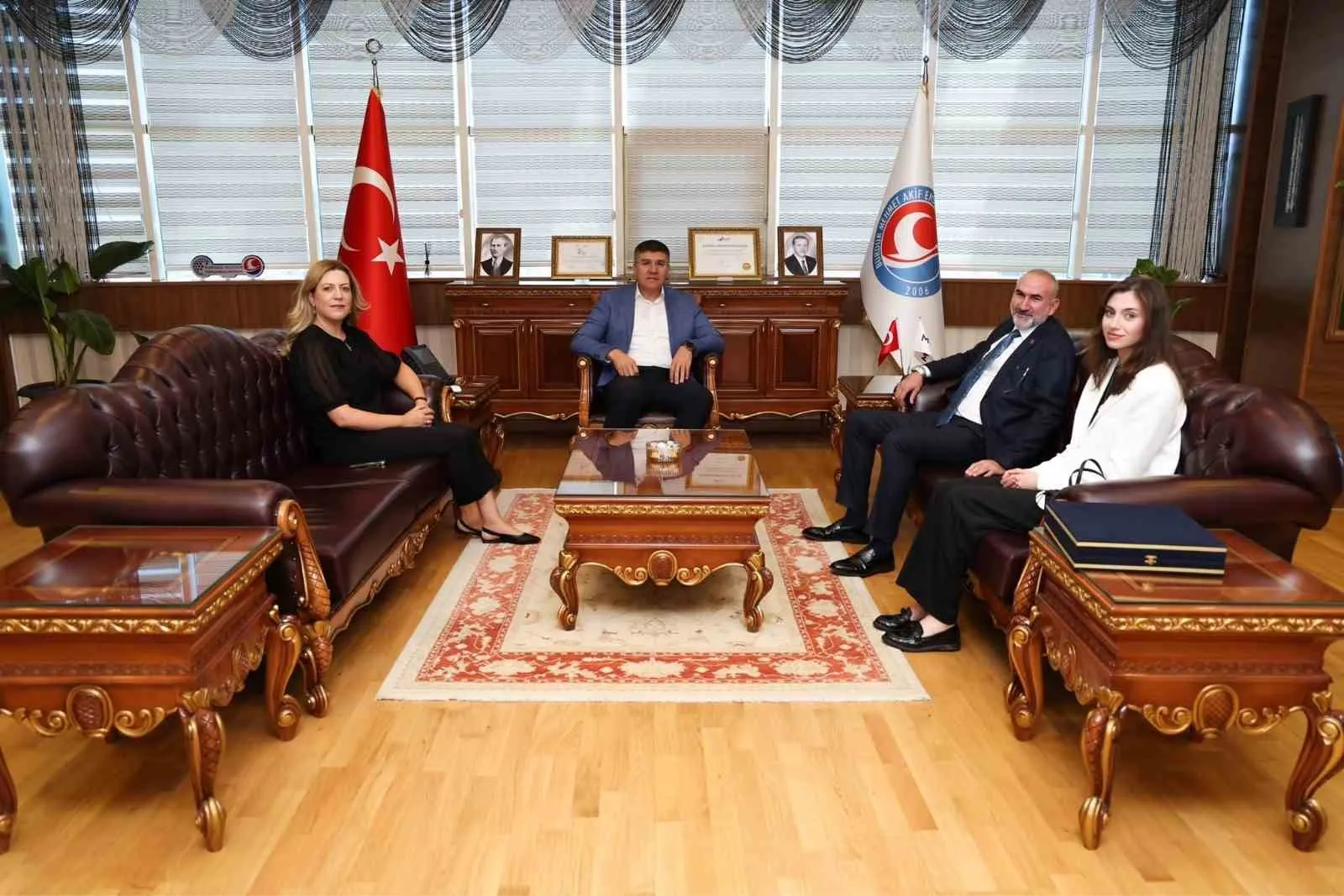 Burdur’dan Çin’e uzanan akademik köprü: MAKÜ’de stratejik iş birliği görüşmesi