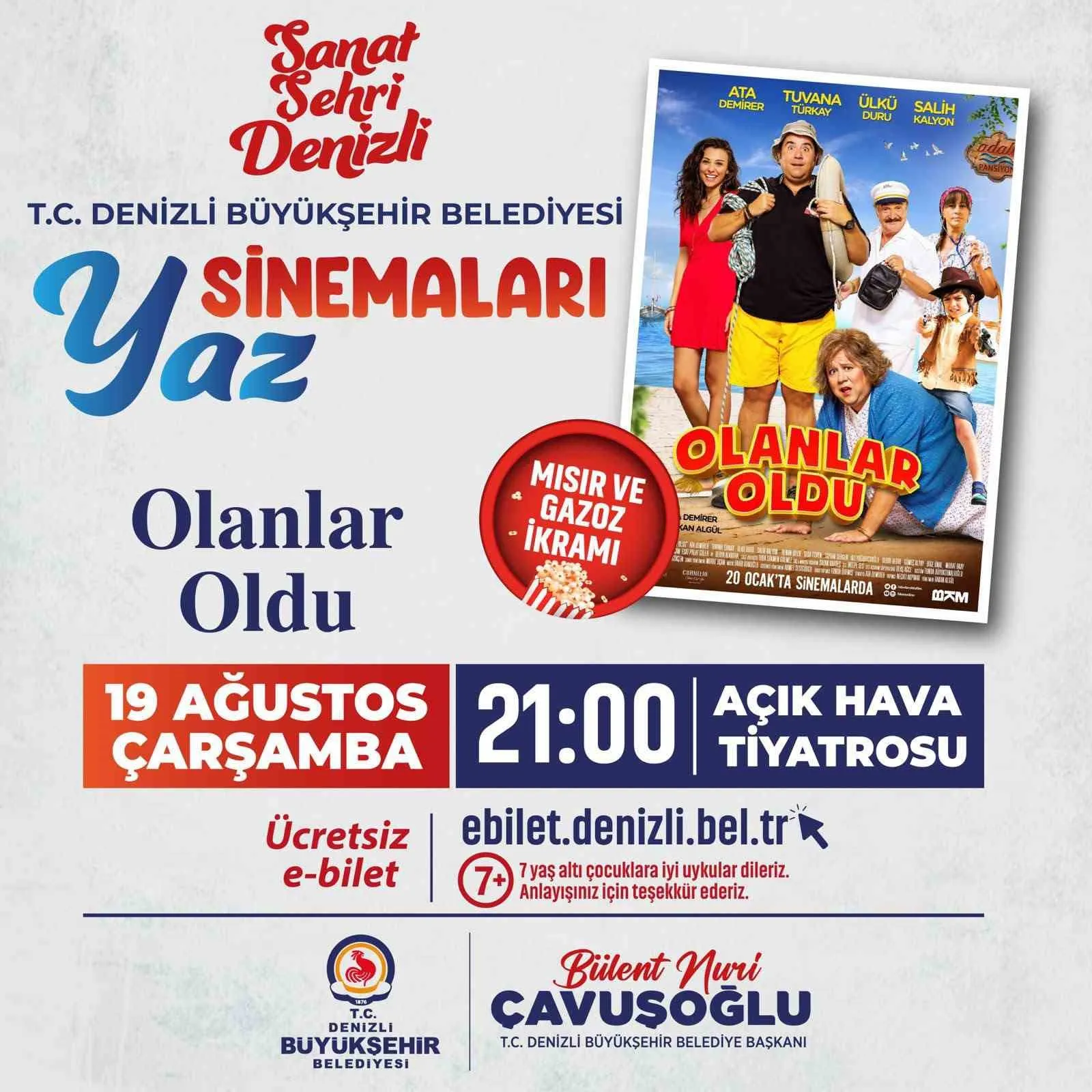Denizli’de nostalji rüzgarı: Yeşilçam ve günümüz komedisi aynı sahnede buluşuyor