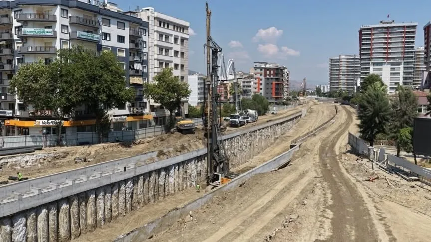 Aydın trafiğinde nefes aldıracak dev adım: Yeni Dörtyol’da şantiye hummalı çalışıyor