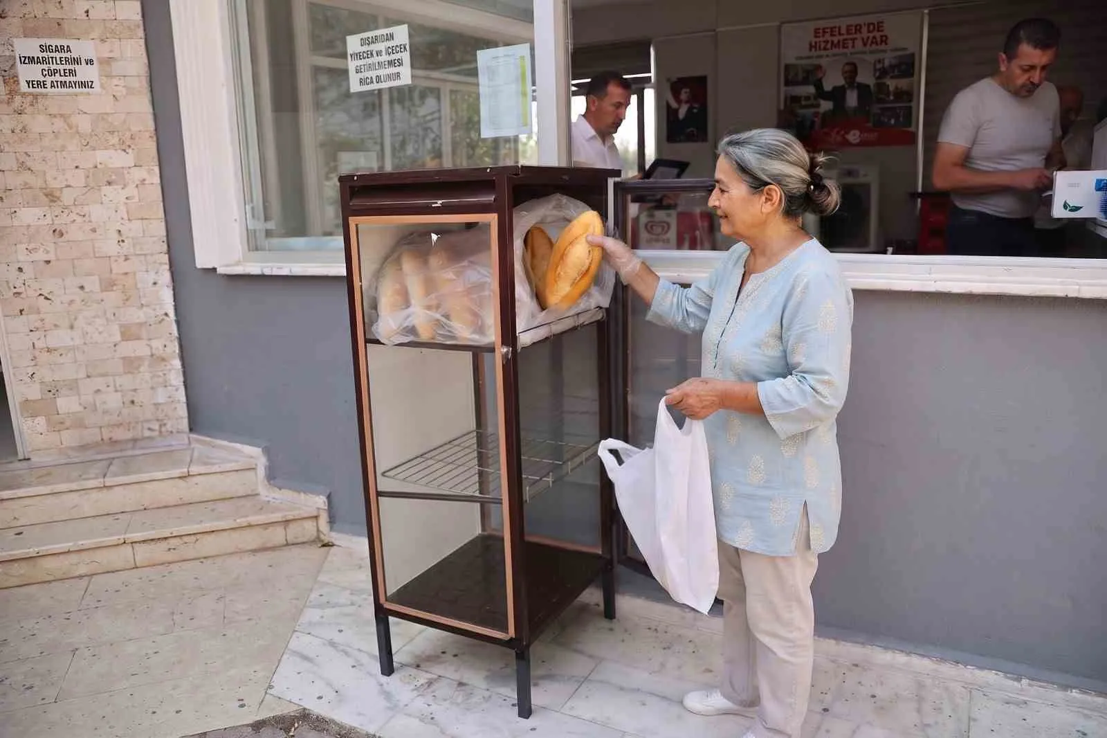 Efeler'de mutfak enflasyonuna karşı Efe Ekmek desteği