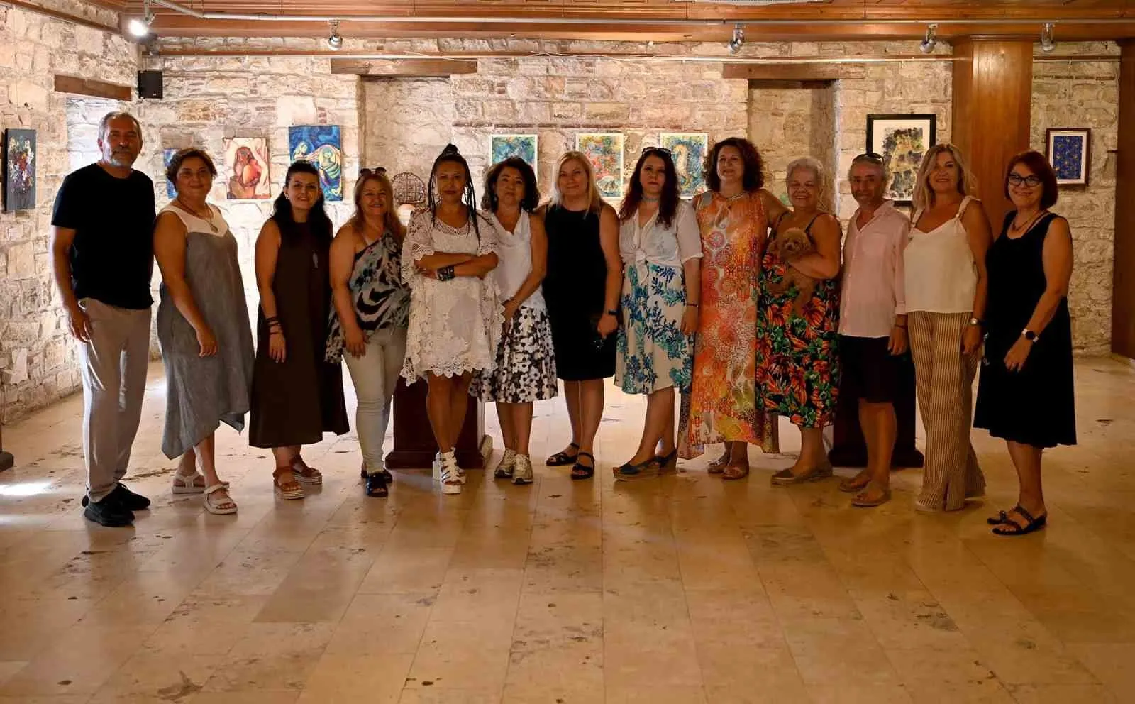 İbramaki’de 13 fırça ve elden sanat buluşması