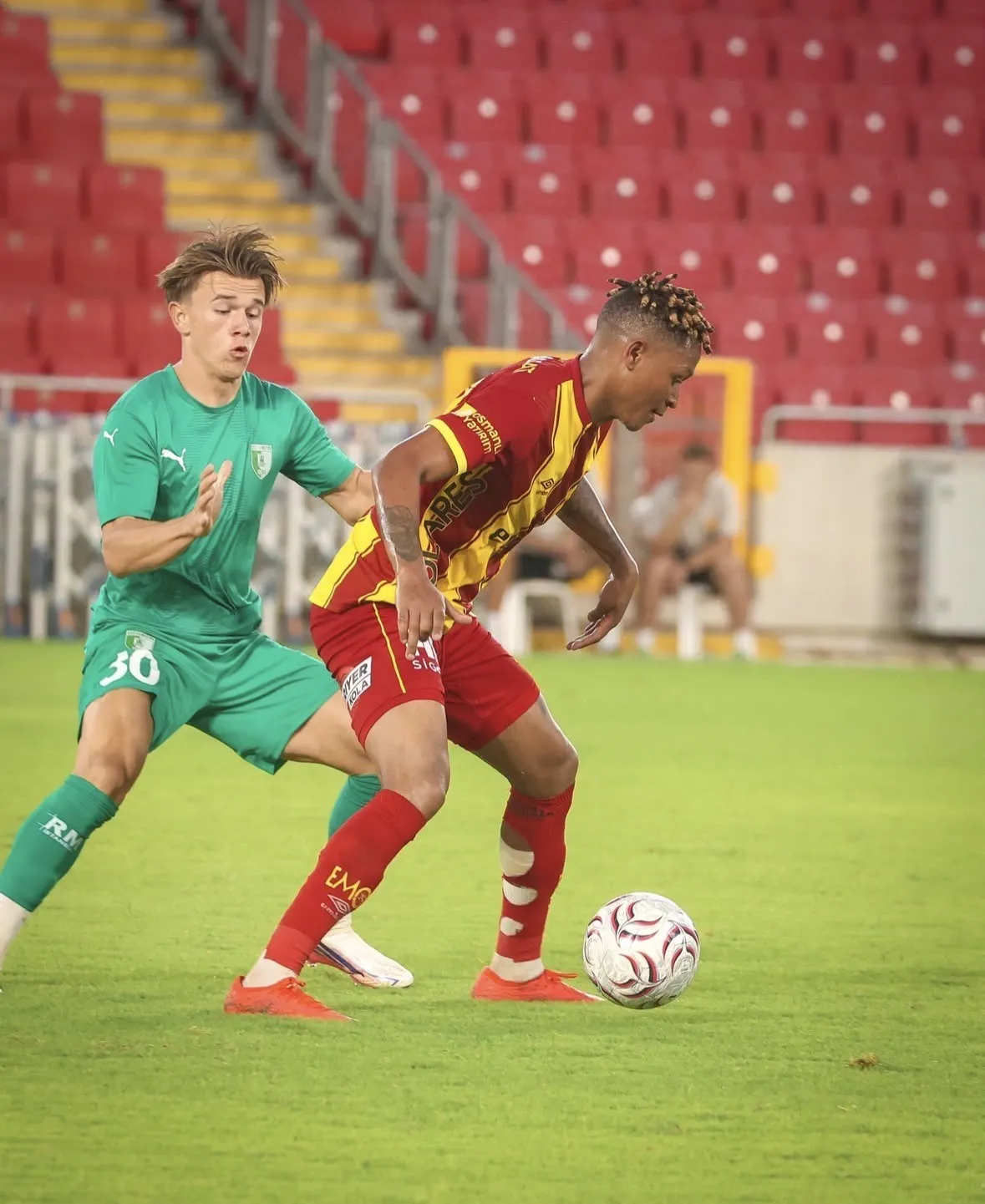 Göztepe'den Bodrum provasında gövde gösterisi