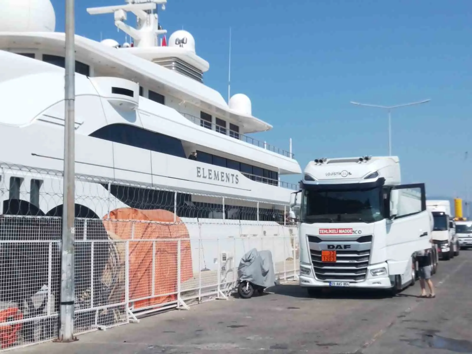 Ege’nin Gözdesi 125 Milyon Dolarlık Dev Yat, Fethiye’de 100 Tonluk Yakıt İkmaliyle Gündemde