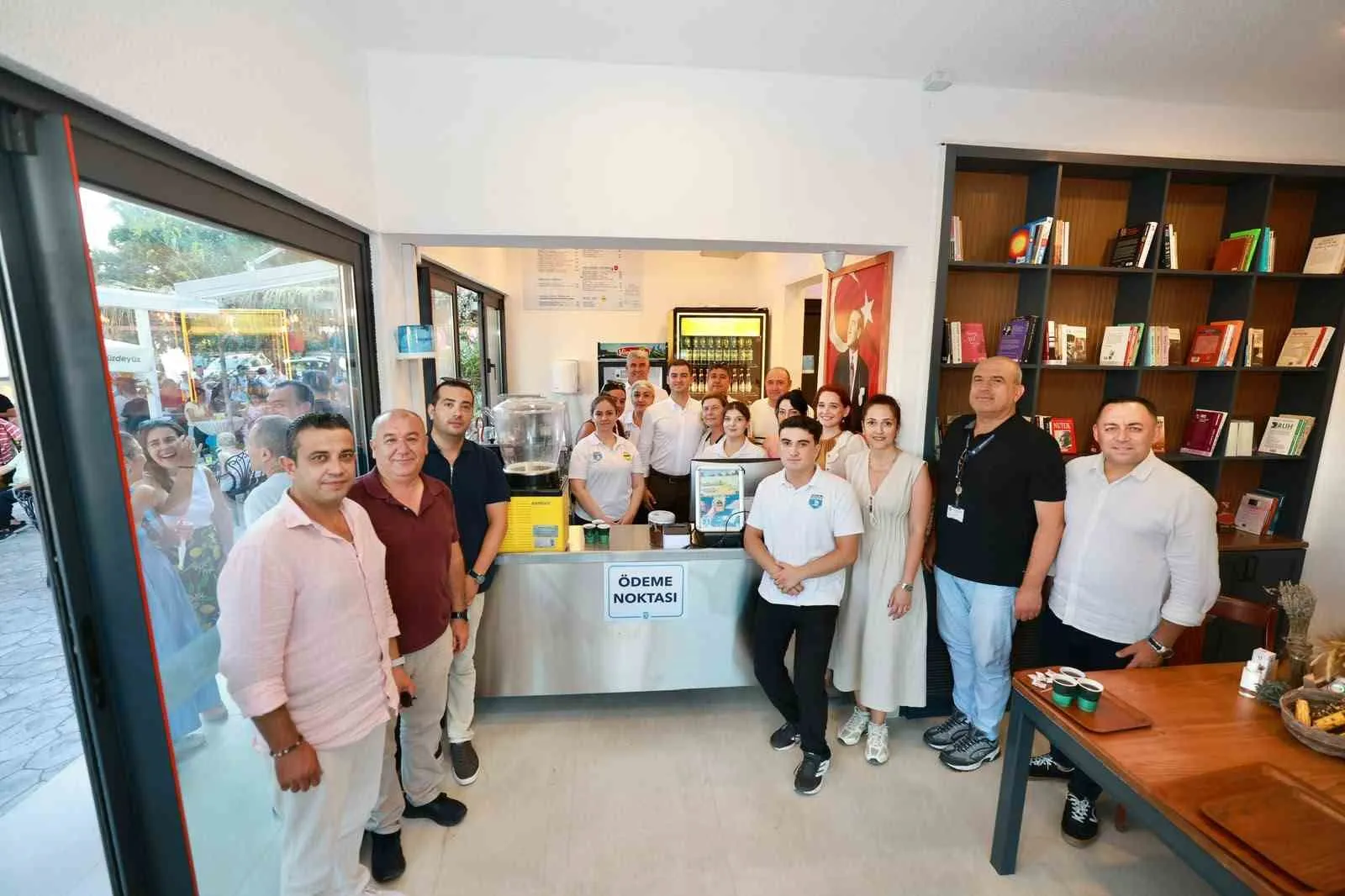 Bodrum'da emeklilerin yeni buluşma noktası kapılarını açtı