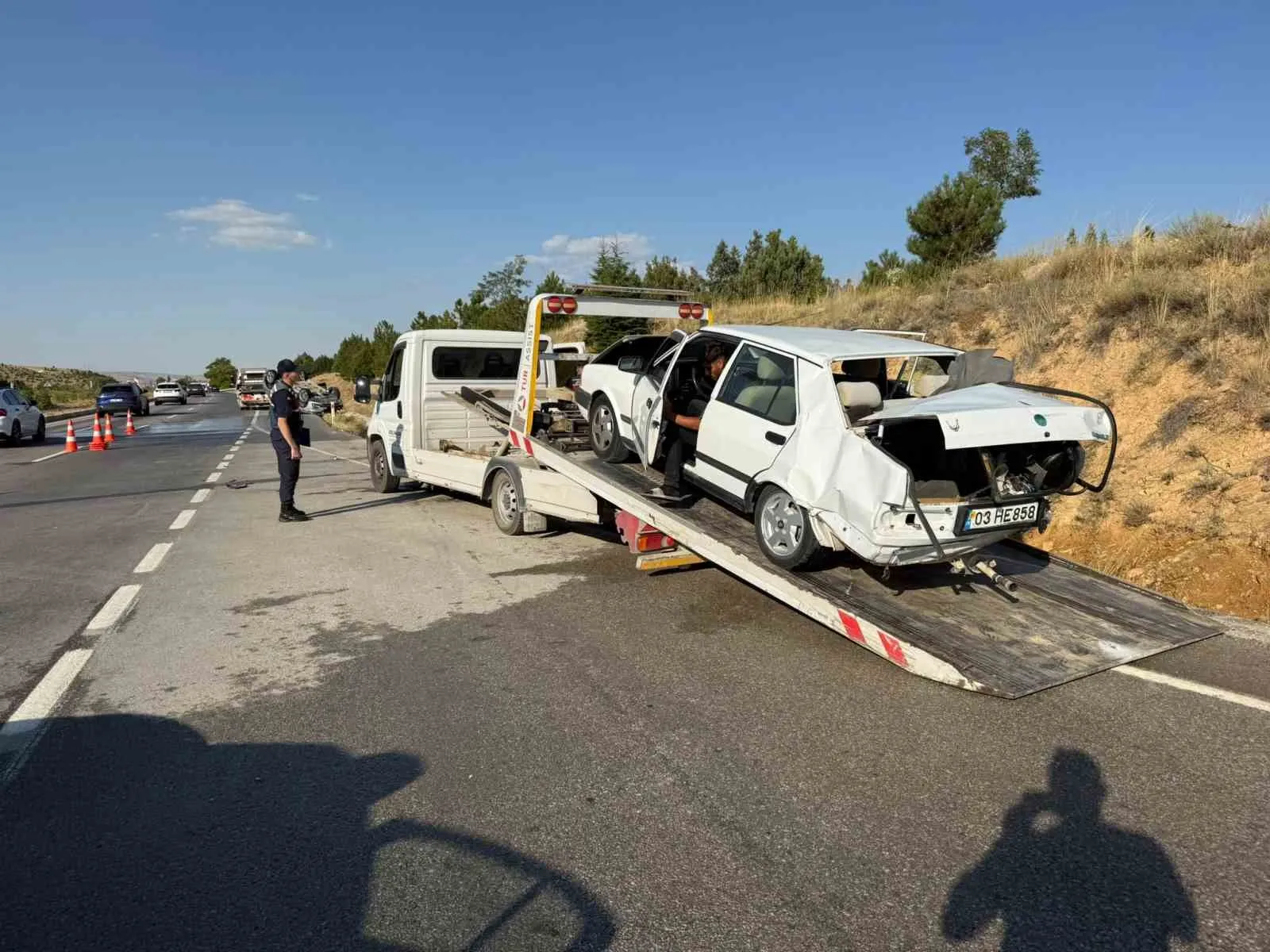 Emirdağ’da yolun sonu: Kavşaktaki şiddetli çarpışma bir can aldı