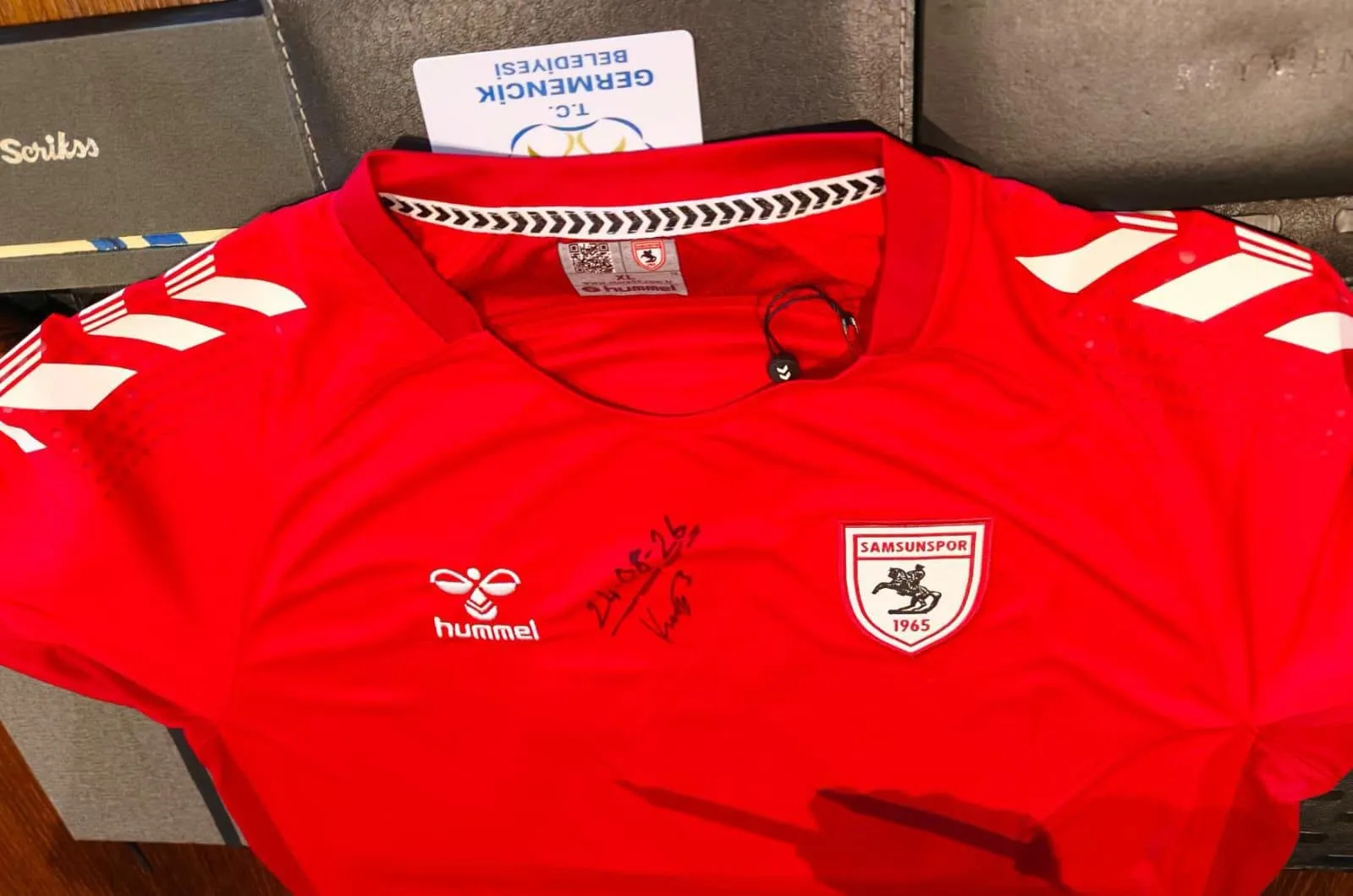 Samsunspor’un Yıldız Adayı Kuzey Topçu’dan Başkan Zencirci’ye Duygu Dolu Vefa Örneği