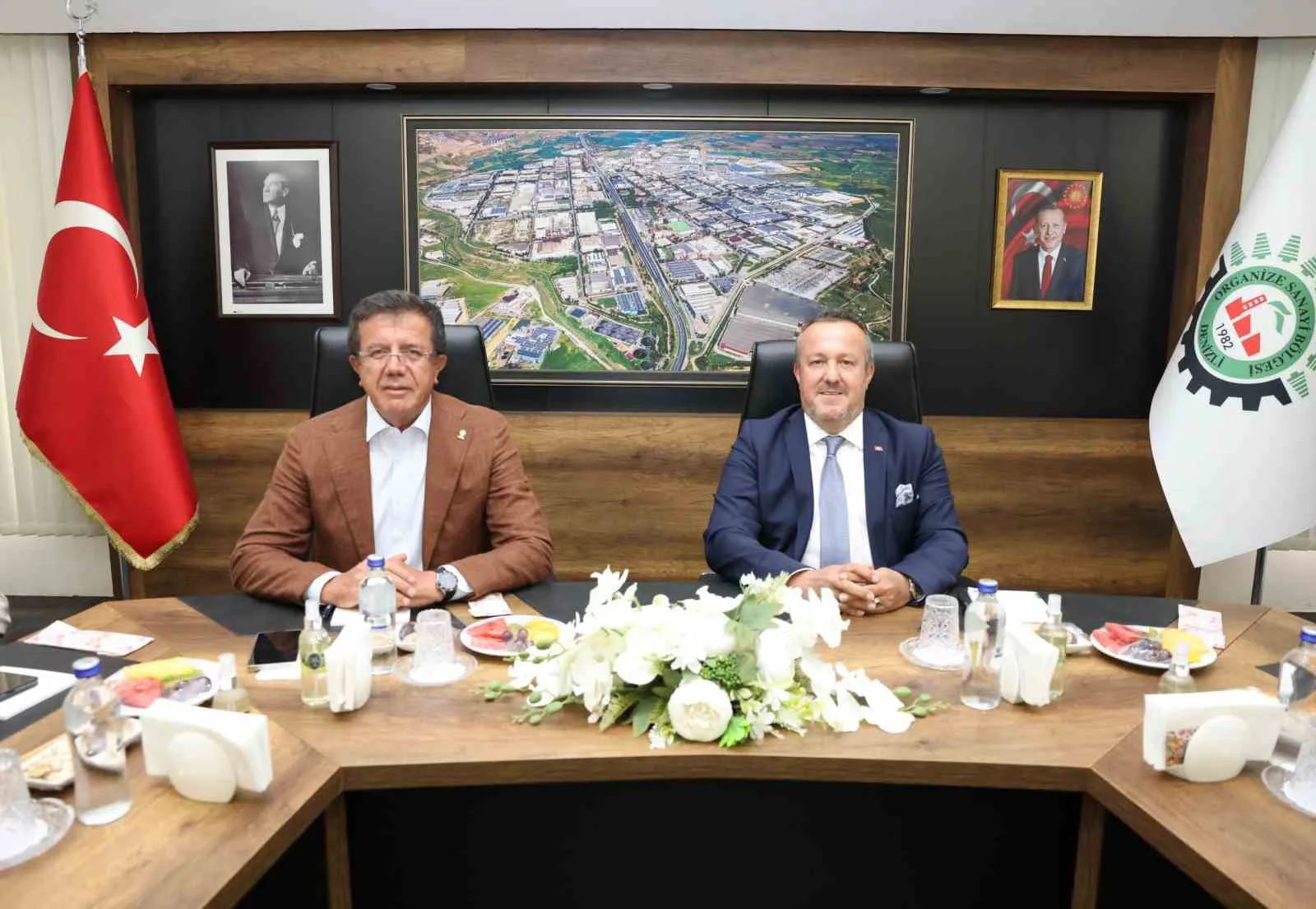 Denizli sanayisinin rotası çizildi: Zeybekci’den OSB’ye kritik ziyaret