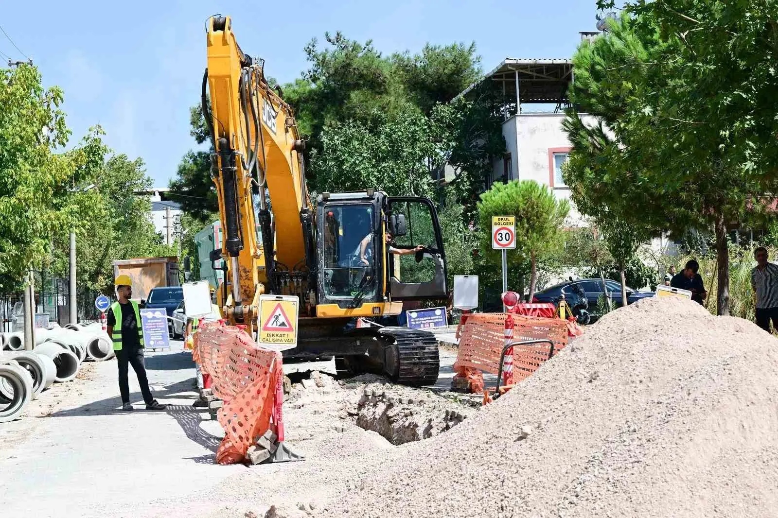 Soma’da 20 Milyonluk Altyapı Seferberliği: Yağmur Suyu Hatlarında Yüzde 88’lik İlerleme