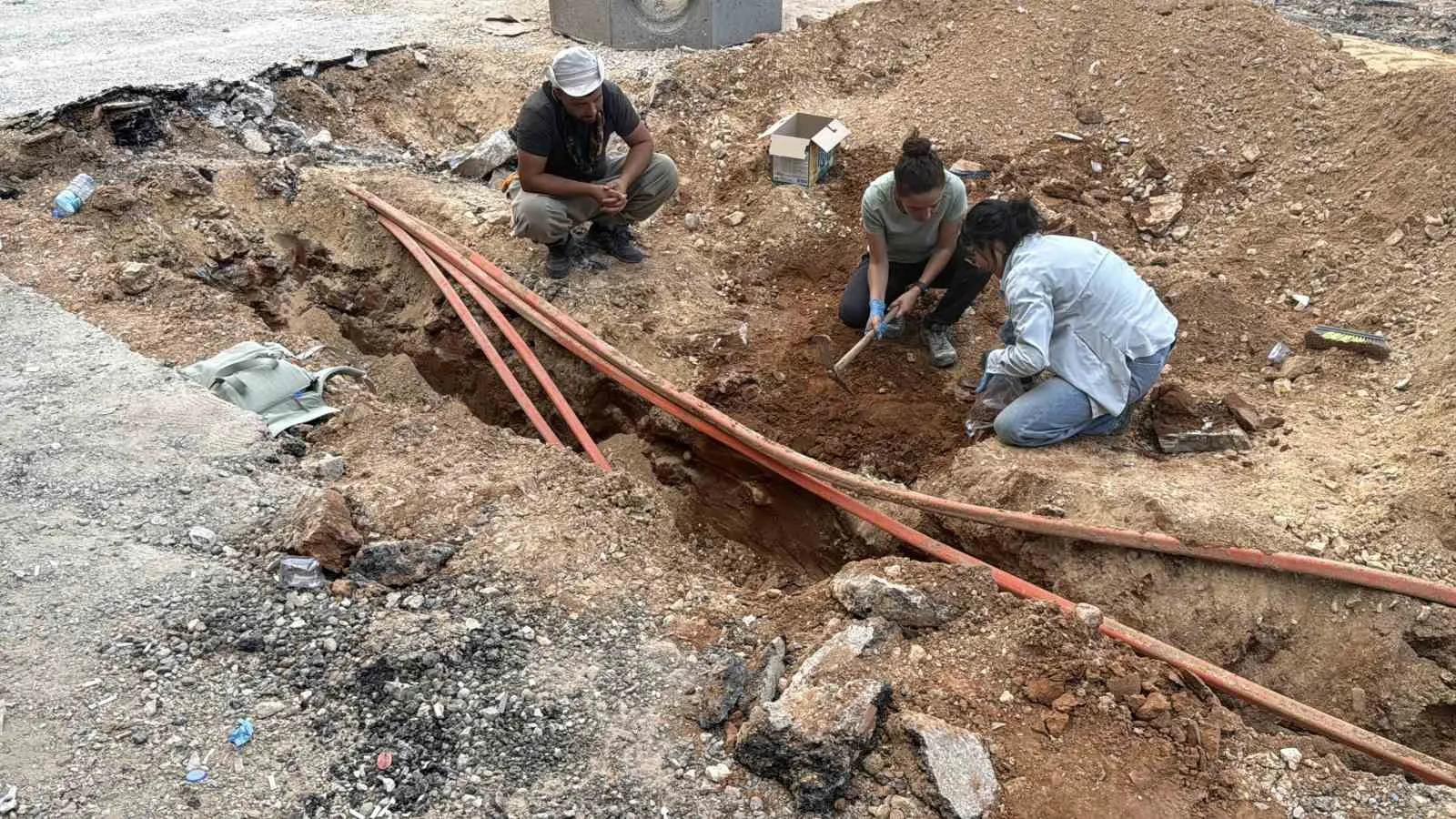 Menteşe'de rutin kazı çalışması tarihe açılan bir kapıya dönüştü