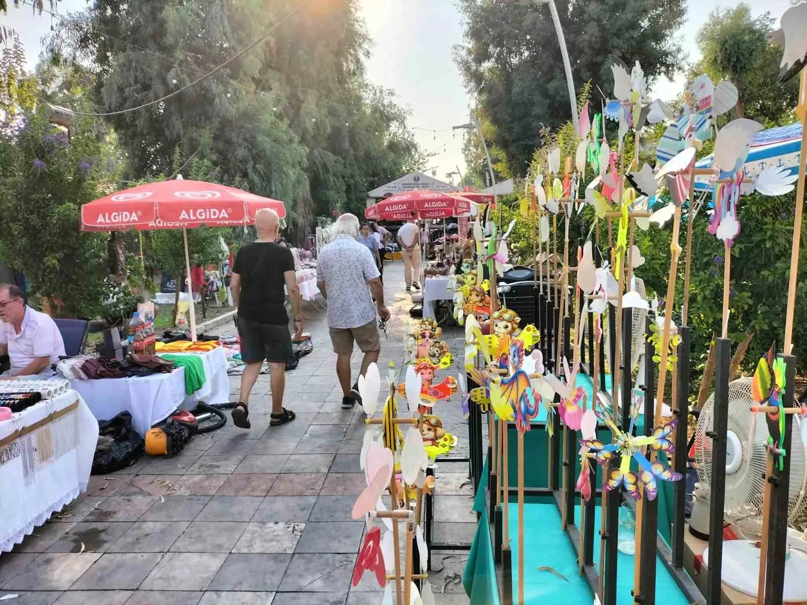 Köyceğiz'de Pazar Esnafı Kavurucu Sıcaklarla Mücadele Ediyor: Tezgahlar Boş Kaldı