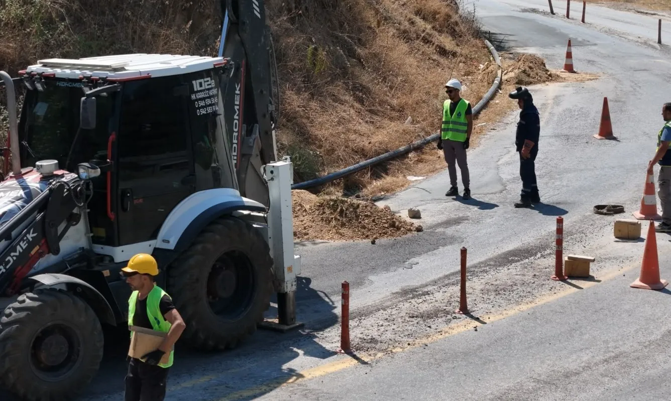 Salavatlı’da 2 bin metrelik içme suyu hattı yenileniyor