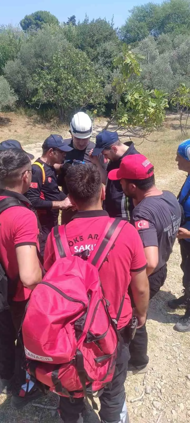 Söke’deki kayıp vakasında kritik destek: NAFAD sahaya indi