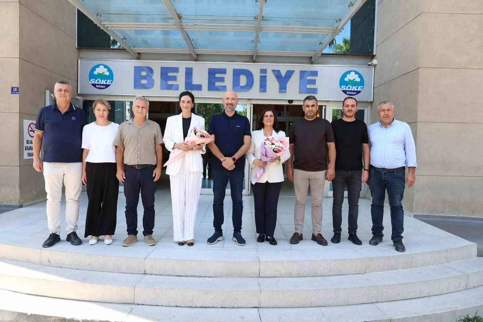 Söke’de Üç Başkanın Buluşması: Yatırım ve İş Birliği Vurgusu
