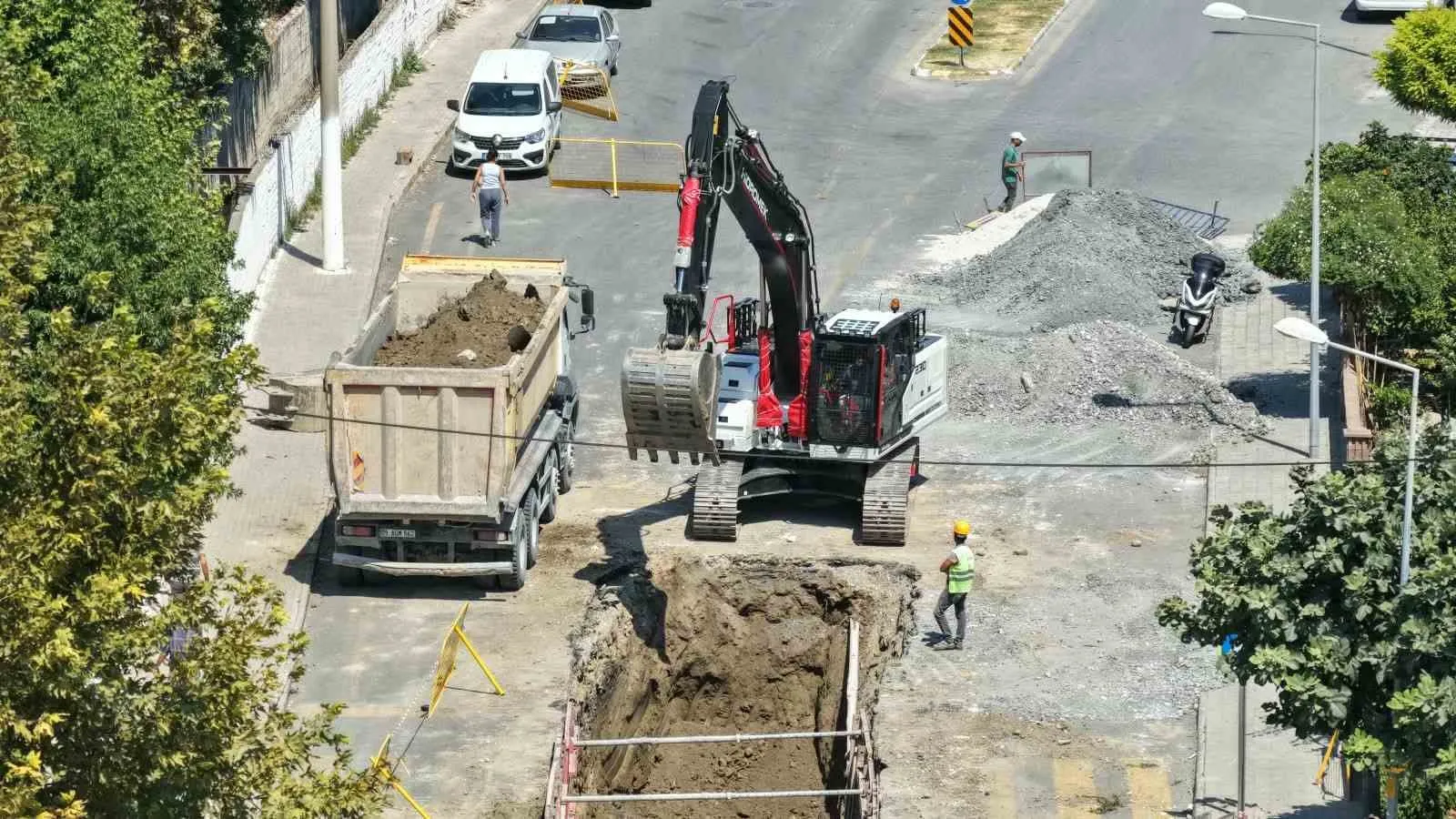 Söke’nin altyapı sorununa 77 milyonluk neşter: Modern hatlar döşeniyor