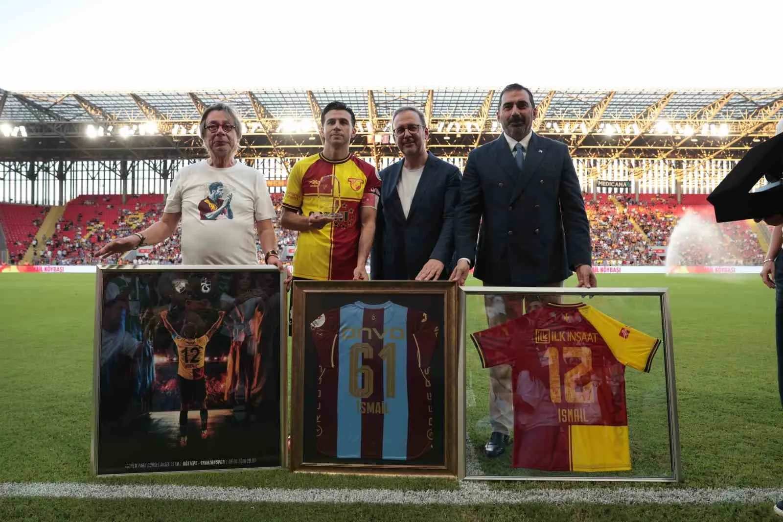 Göztepe’den anlamlı veda: İsmail Köybaşı sahalara unutulmaz bir geceyle nokta koydu