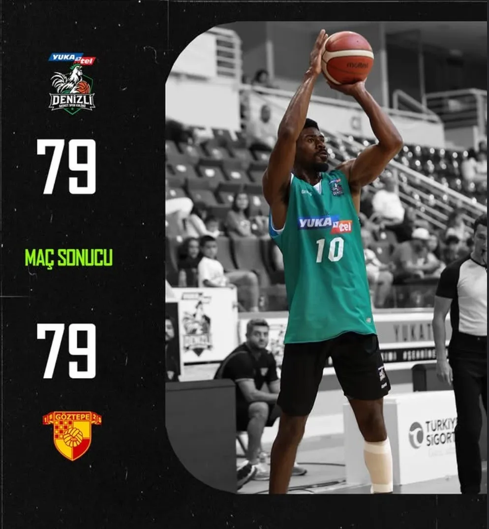 ** Denizli Basket'ten Yeni Kimlikle İlk Sınav: Göztepe ile Nefes Kesen 79-79