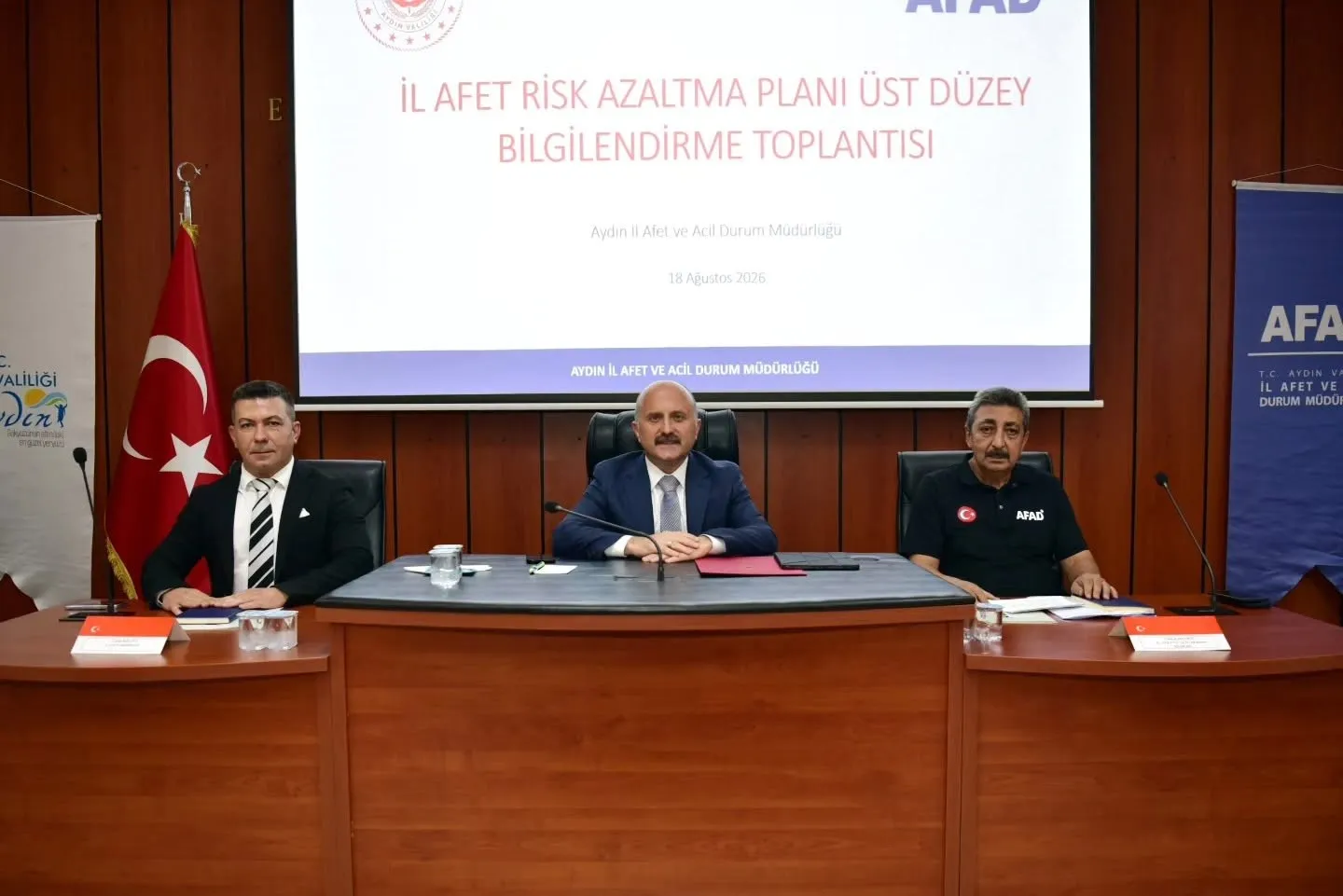 Aydın’da afetlere karşı yeni dönem: 2027-2031 yol haritası masaya yatırıldı