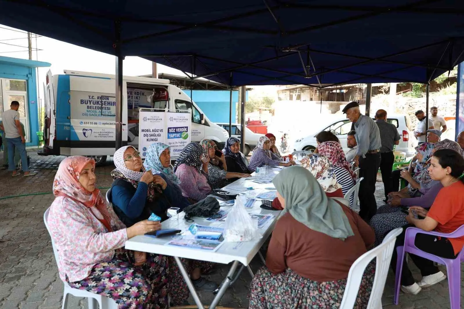 Aydın’da sağlık hizmeti kapıya geldi: Çerçioğlu’nun mobil klinikleri sahada