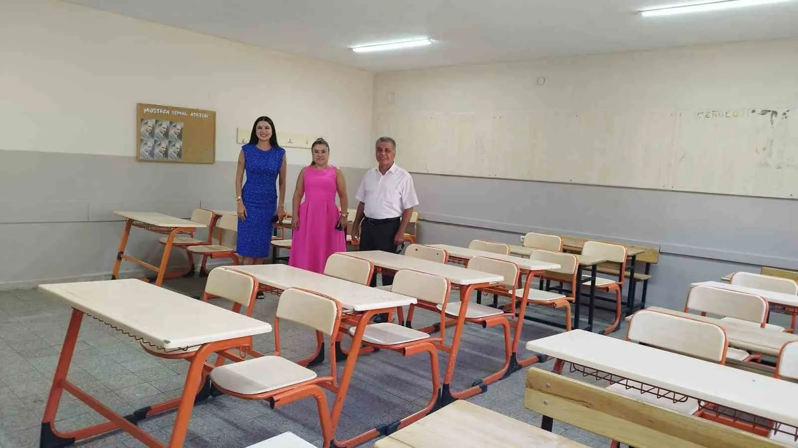 Sultanhisar’da okullar yeni eğitim yılına hazır: Müdür Madran’dan yerinde denetim