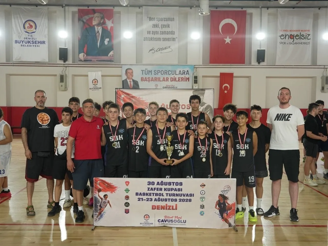 Ege’nin Gelecek Vadeden Basketbolcuları Zafer İçin Denizli’de Kıyasıya Yarıştı