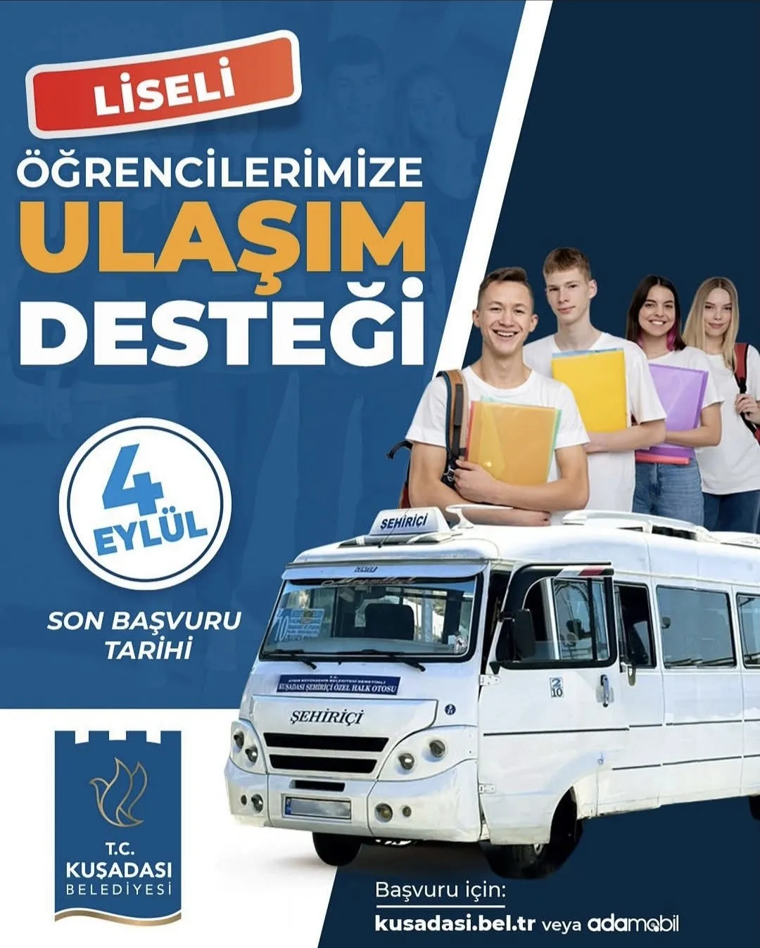 Kuşadası’nda okul heyecanı başladı: Belediye bütçelere nefes aldıracak