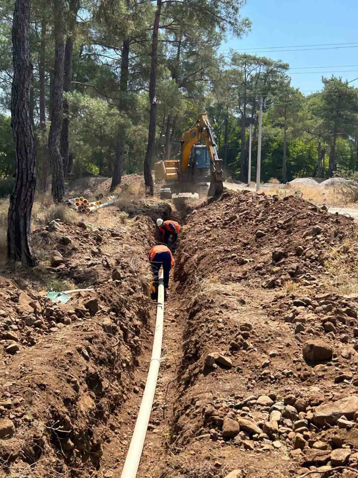 Marmaris'in su altyapısında büyük değişim: Çetibeli'nde musluklar daha güçlü akacak