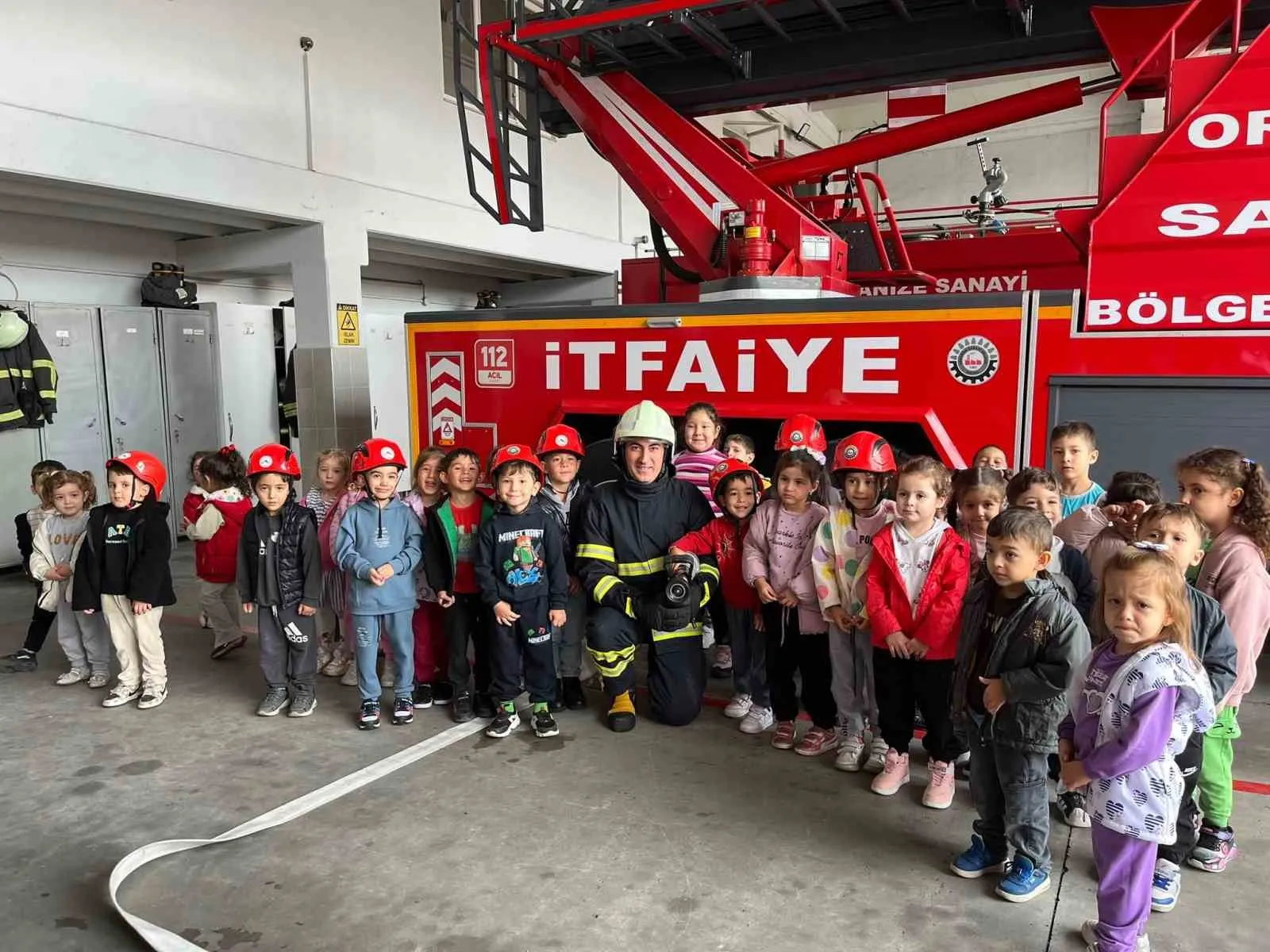 Denizli OSB'de itfaiyecilere vefa günü: 7/24 nöbetteki kahramanlar unutulmadı
