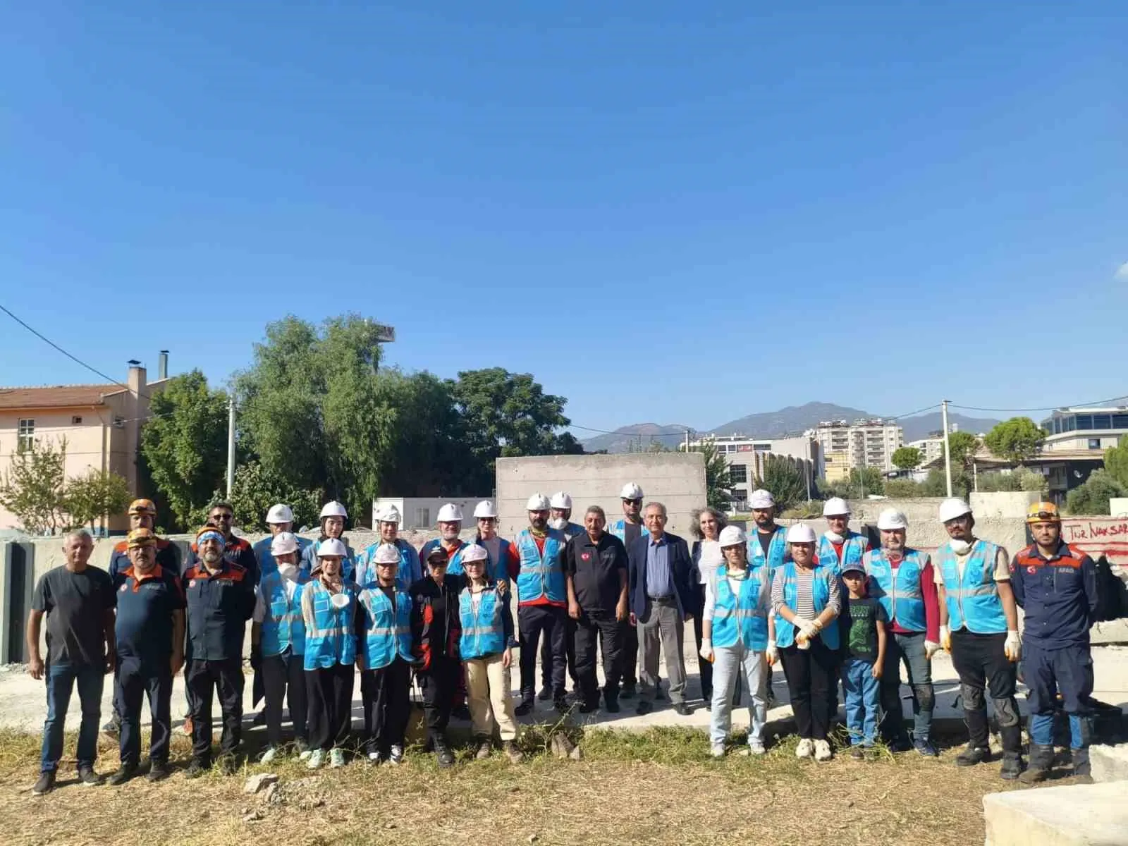 ADÜ'nün arama kurtarma timi zorlu sınav için sahaya indi
