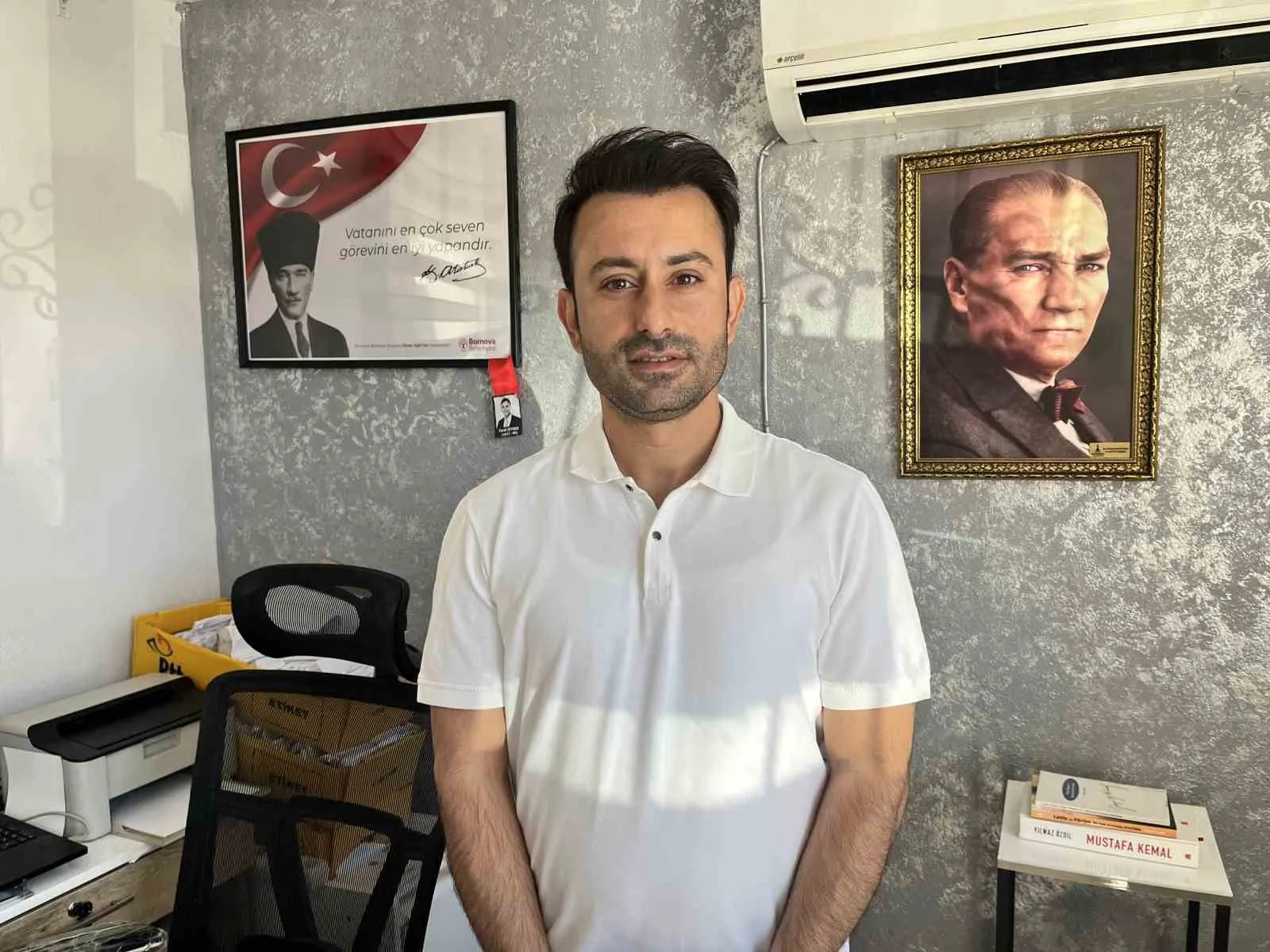 Bornova'da korku dolu anlar: Muhtarın müdahalesi minik çocuğa nefes oldu