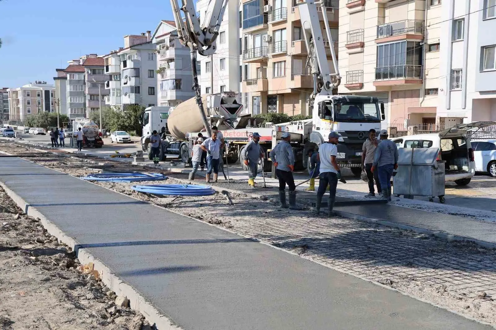 Söke’de modern ulaşım hamlesi: Bisiklet ve yürüyüş yolunda ikinci etap start aldı