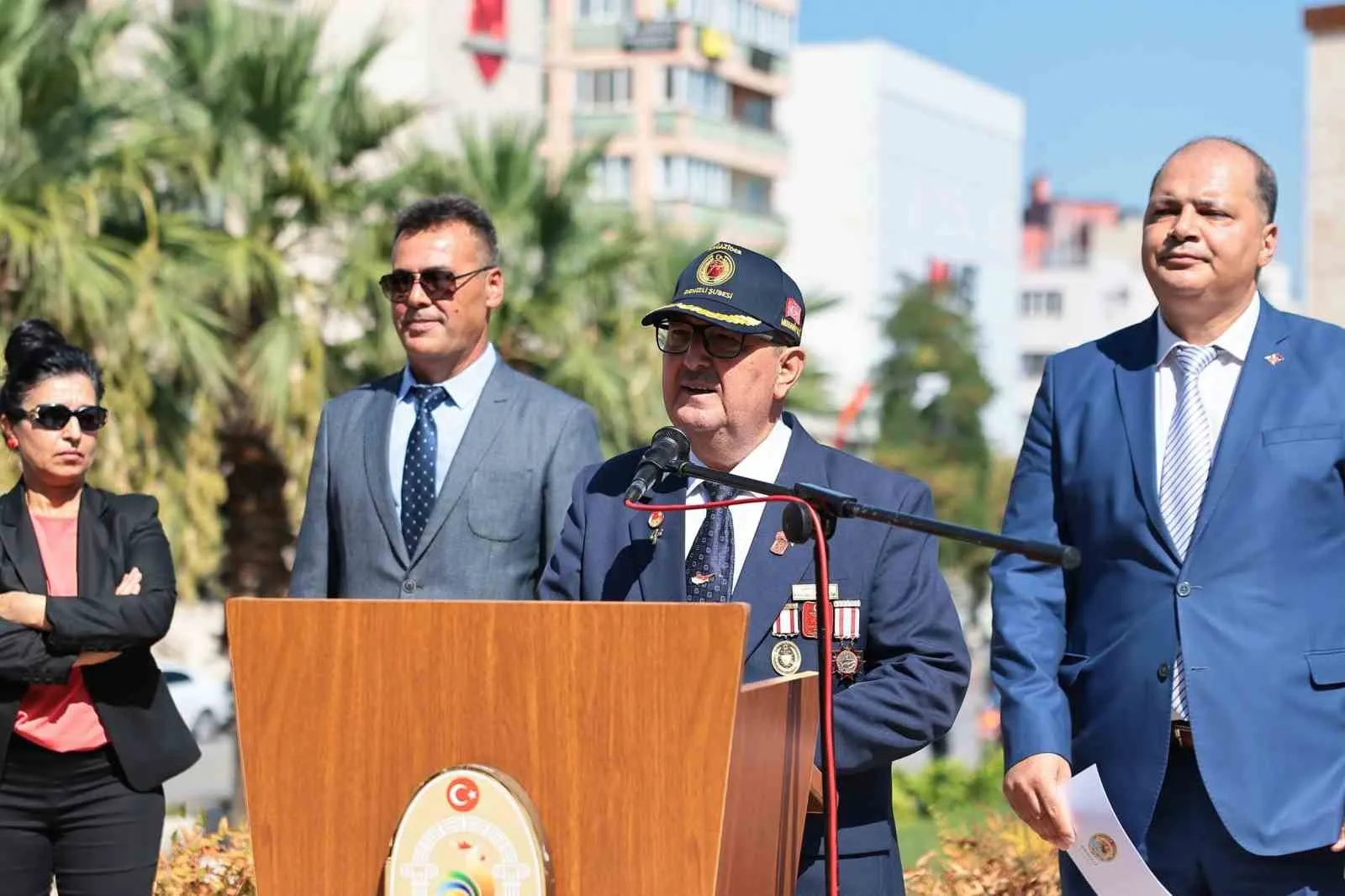Denizli’de vefa yürüyüşü: Kahramanlar için omuz omuza verip yürüdüler