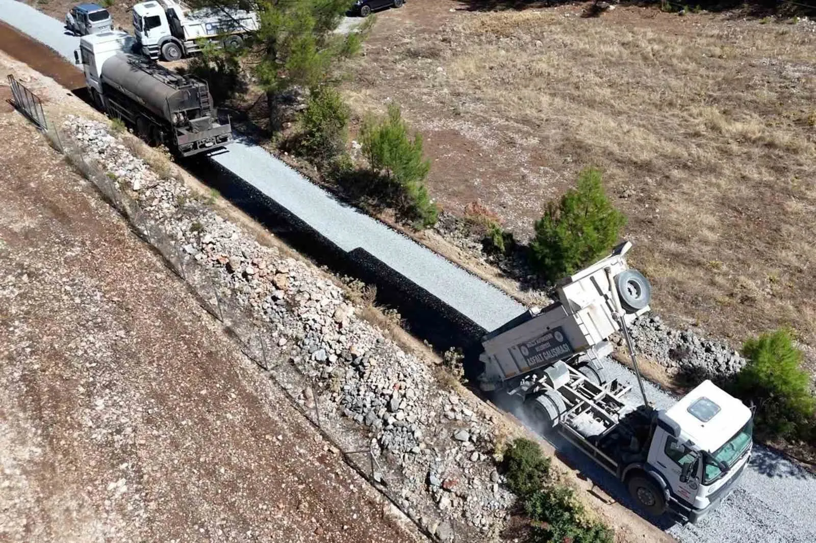 Menteşe’de sürücülerin yüzü güldü: 7 kilometrelik hatta büyük değişim