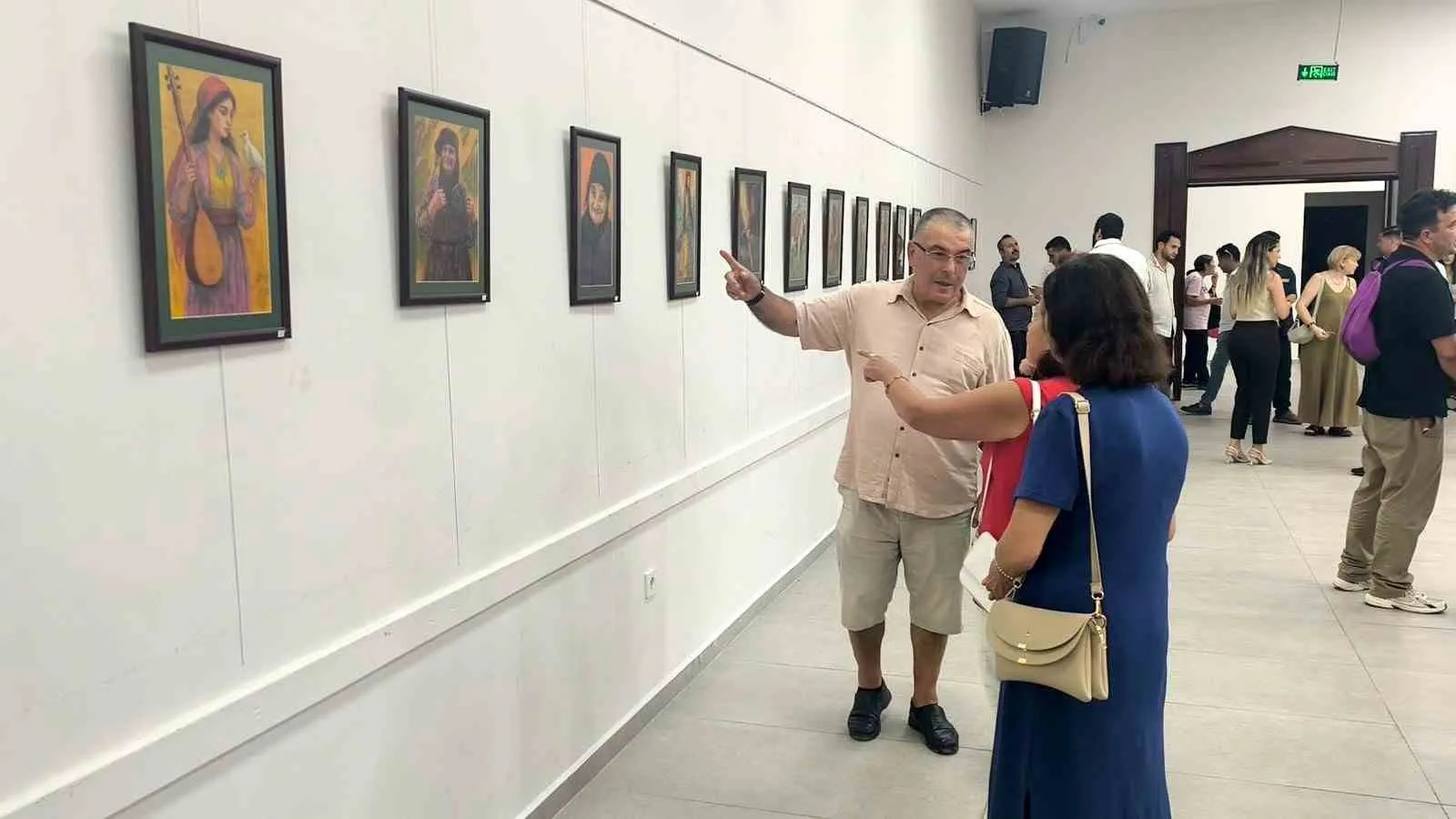 Menteşe’de tuvalde hayat bulan kadın portreleri: Anadolu’dan dünyaya uzanan bir bakış